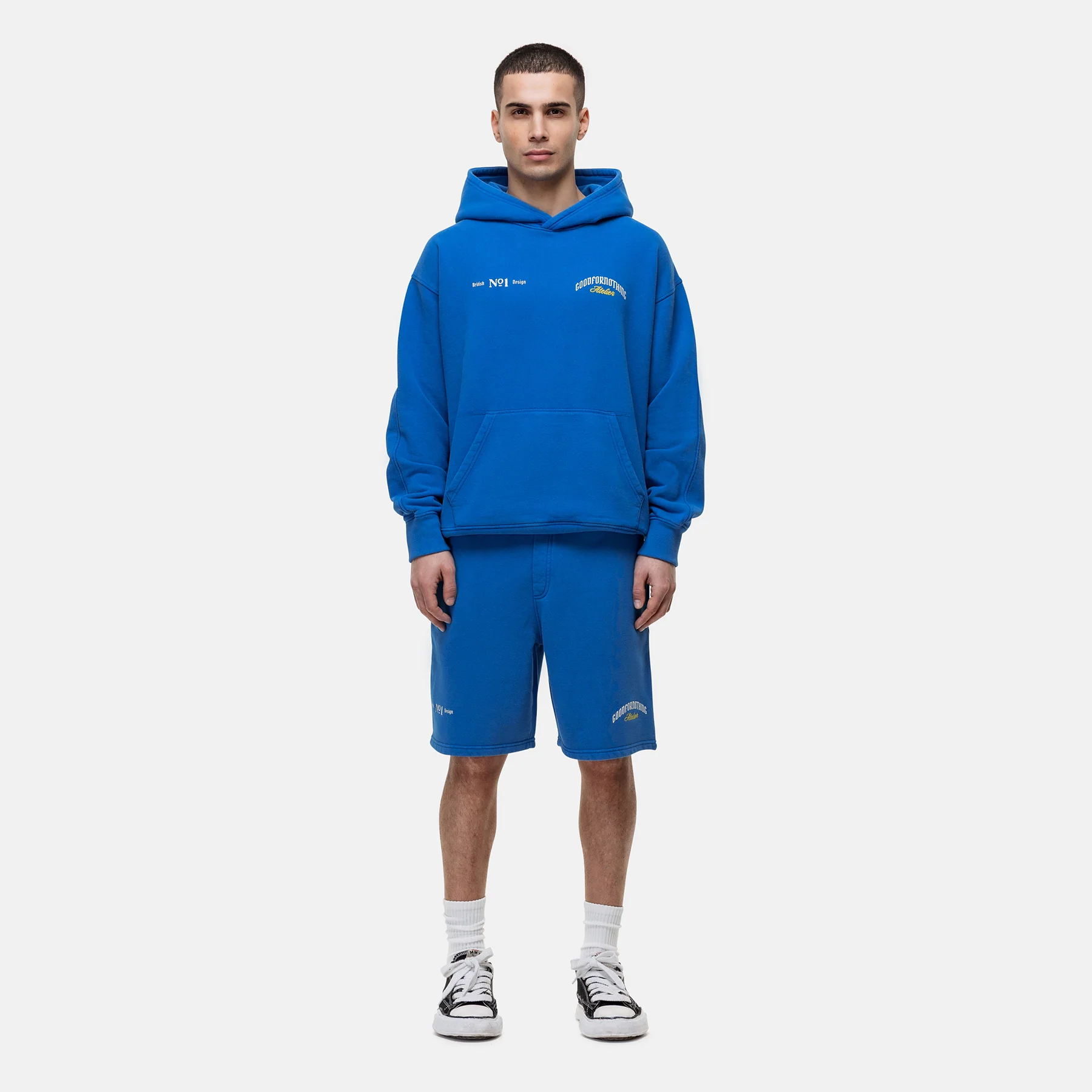 Antiquity Washed Blue Hoodie - Image 3