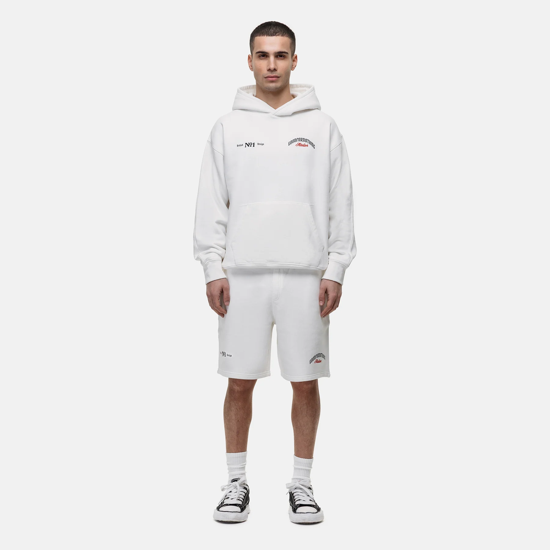 Antiquity Off White Vintage Hoodie - Image 5
