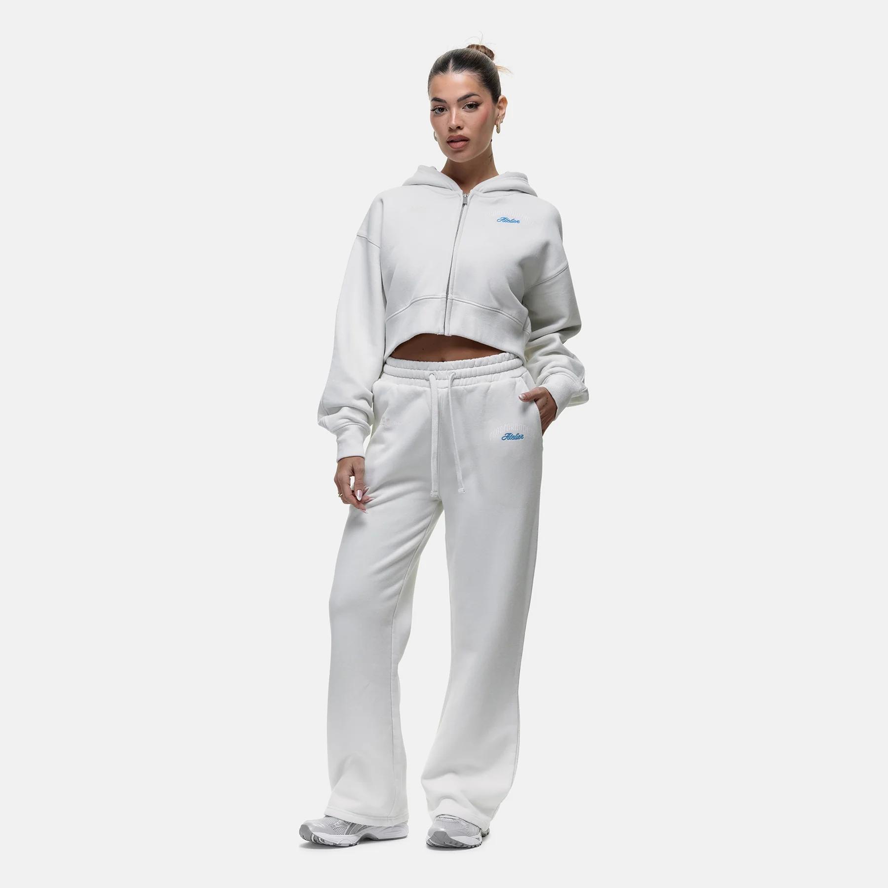 Antiquity Vintage White Baggy Jogger - Image 4