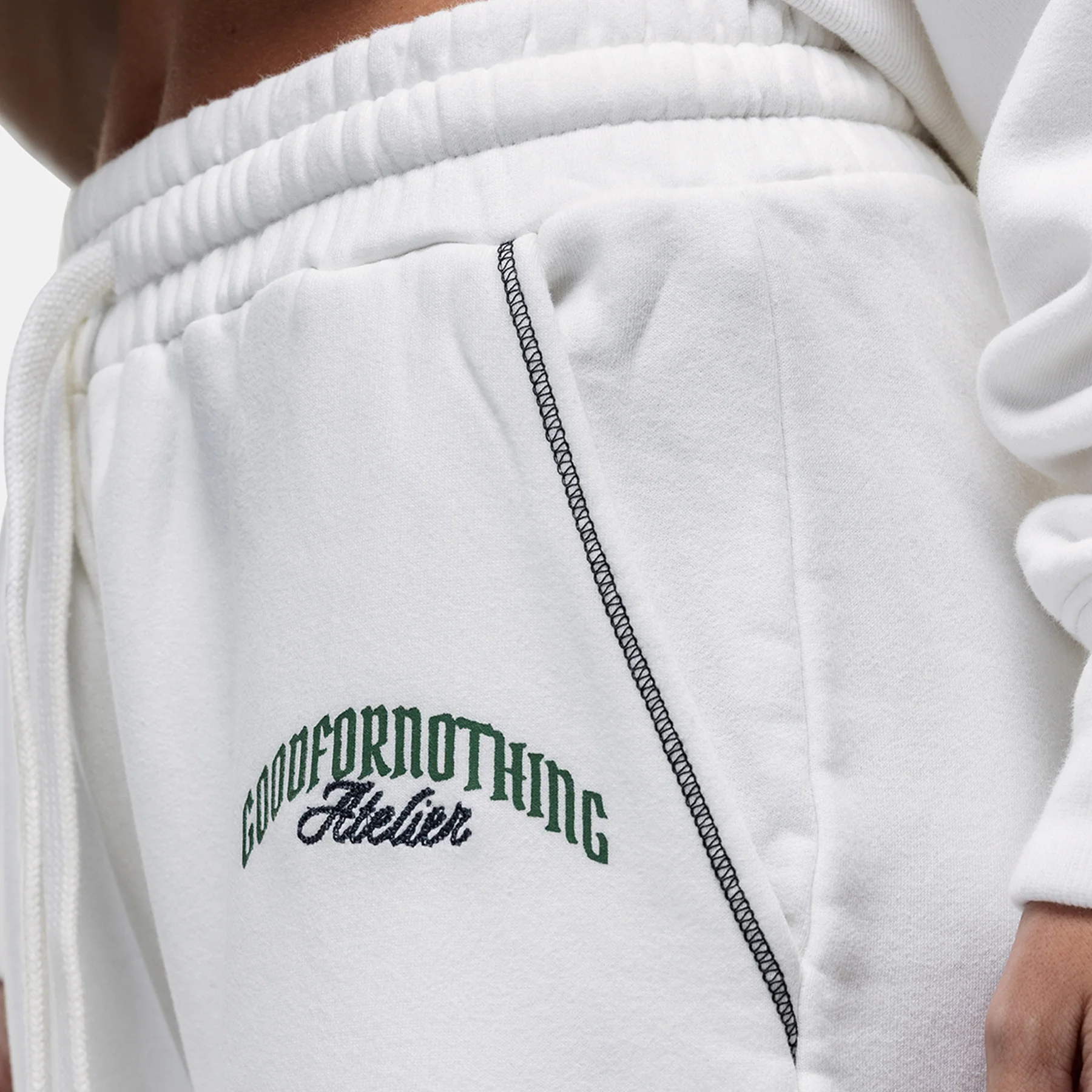 Antiquity Off White Baggy Jogger - Image 4