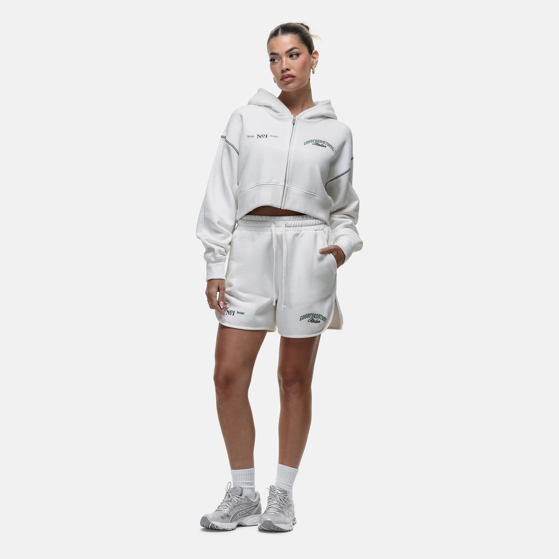 Antiquity Off White Shorts - Image 3