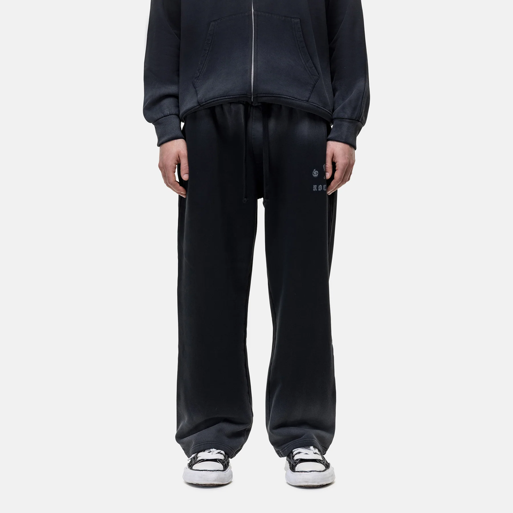 California Washed Black Sweatpants - Image 2