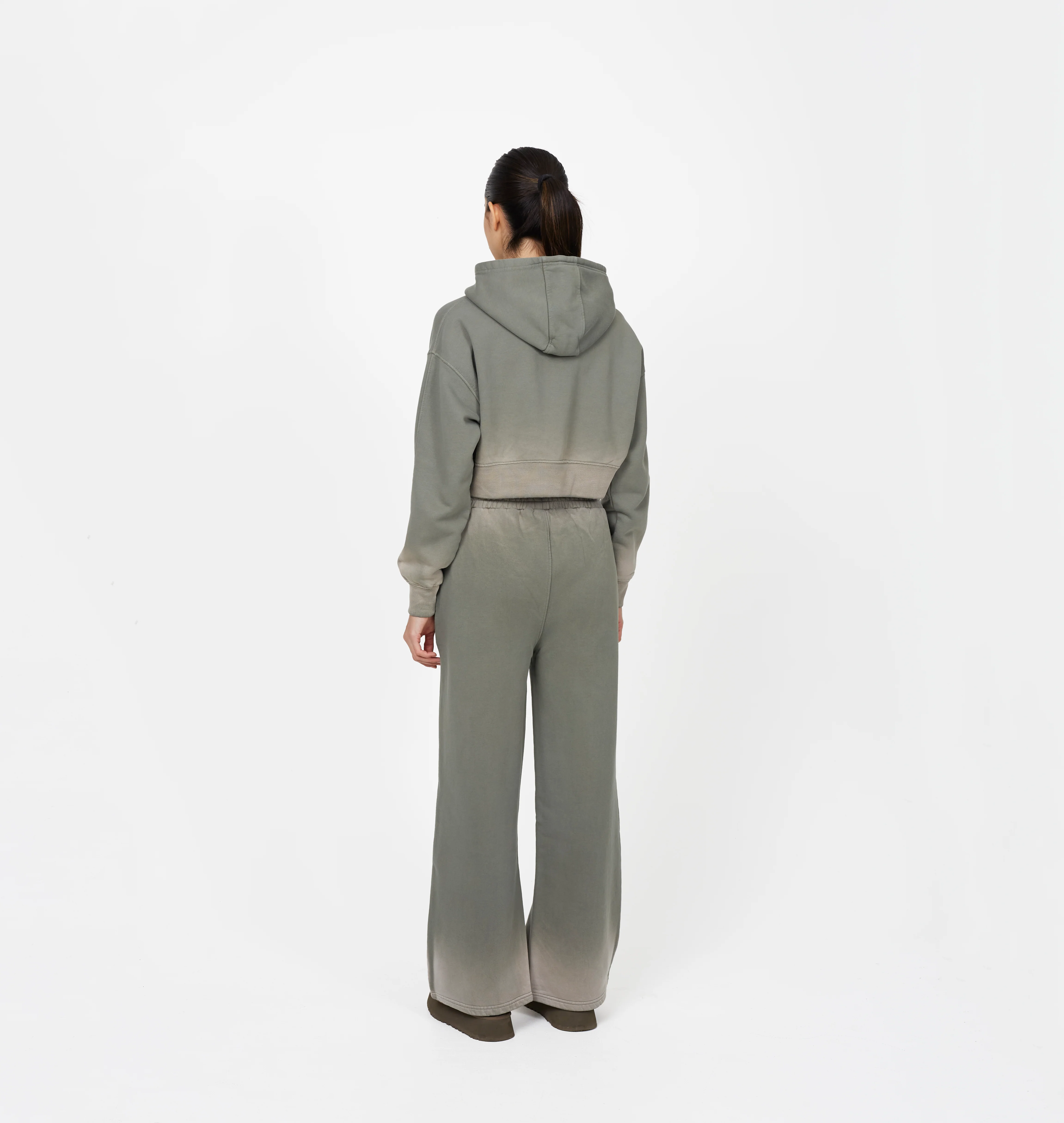Sprayed Cali Green Baggy Jogger - Image 4