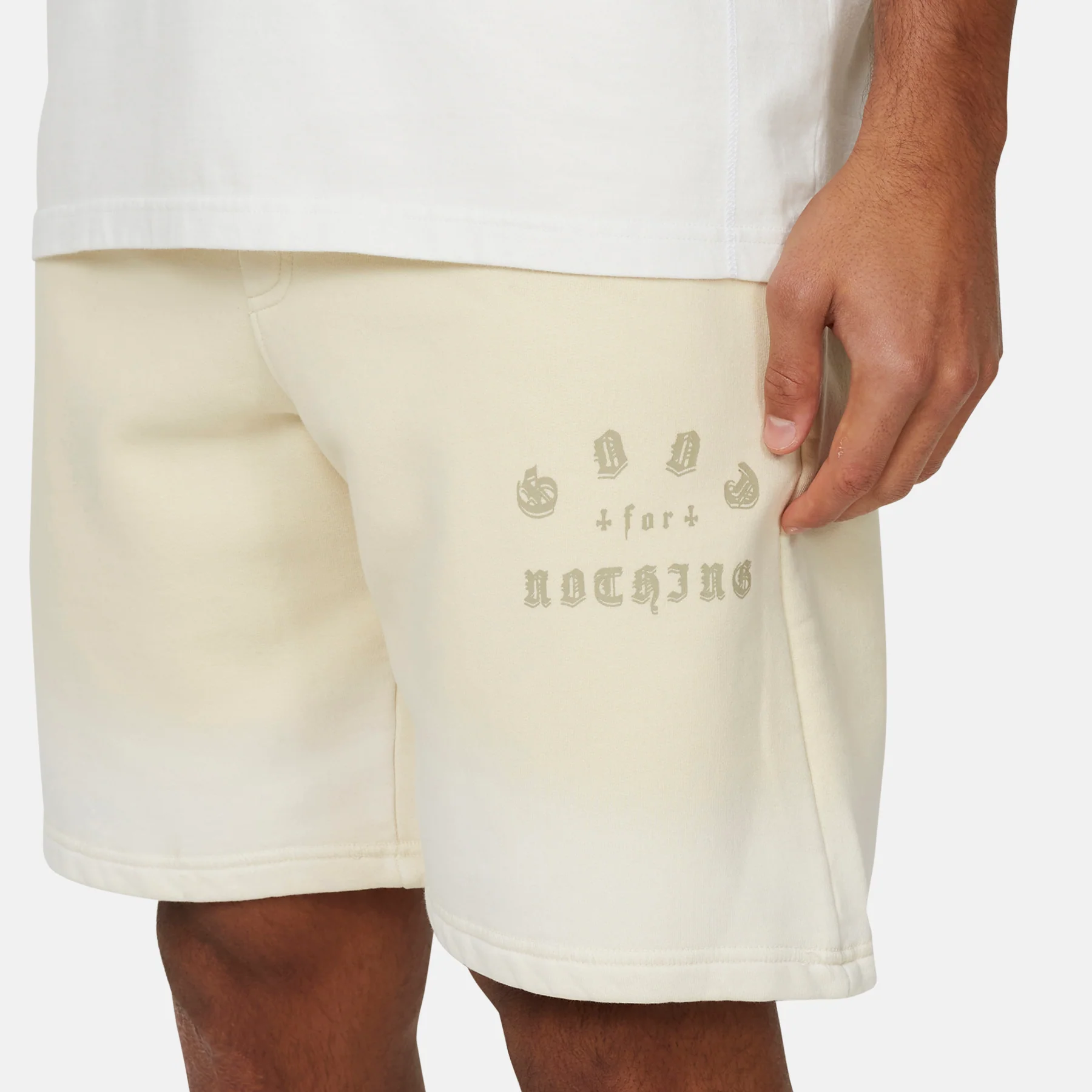 California Washed Ivory Shorts - Image 4