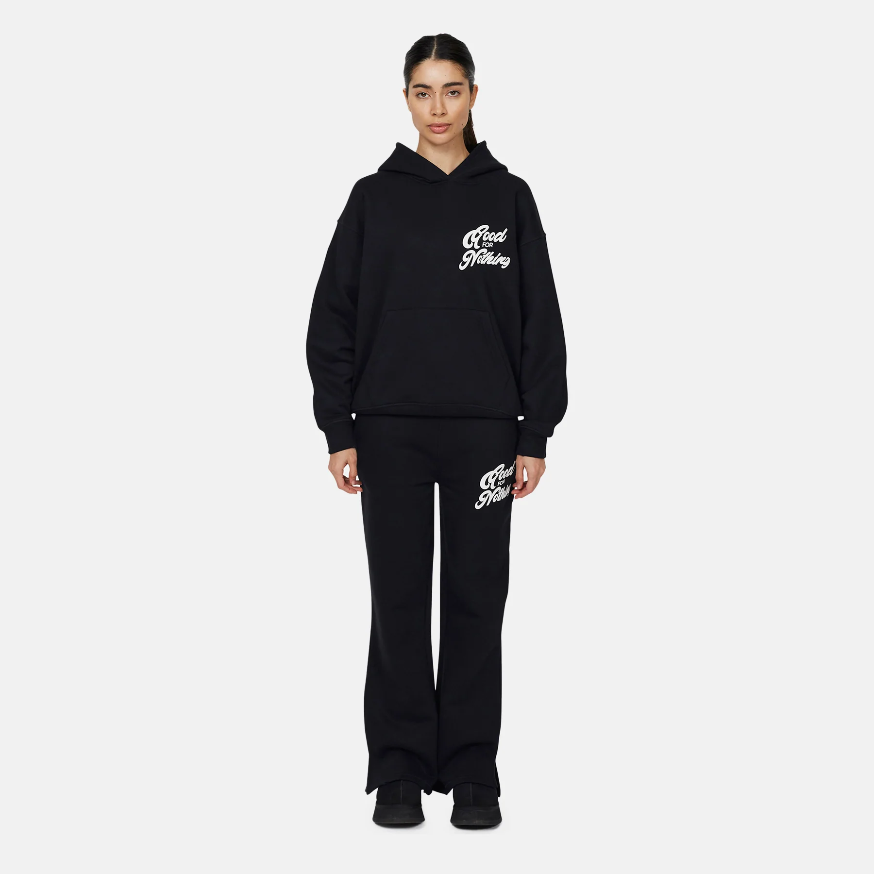 Authentic Black Hoodie - Image 5