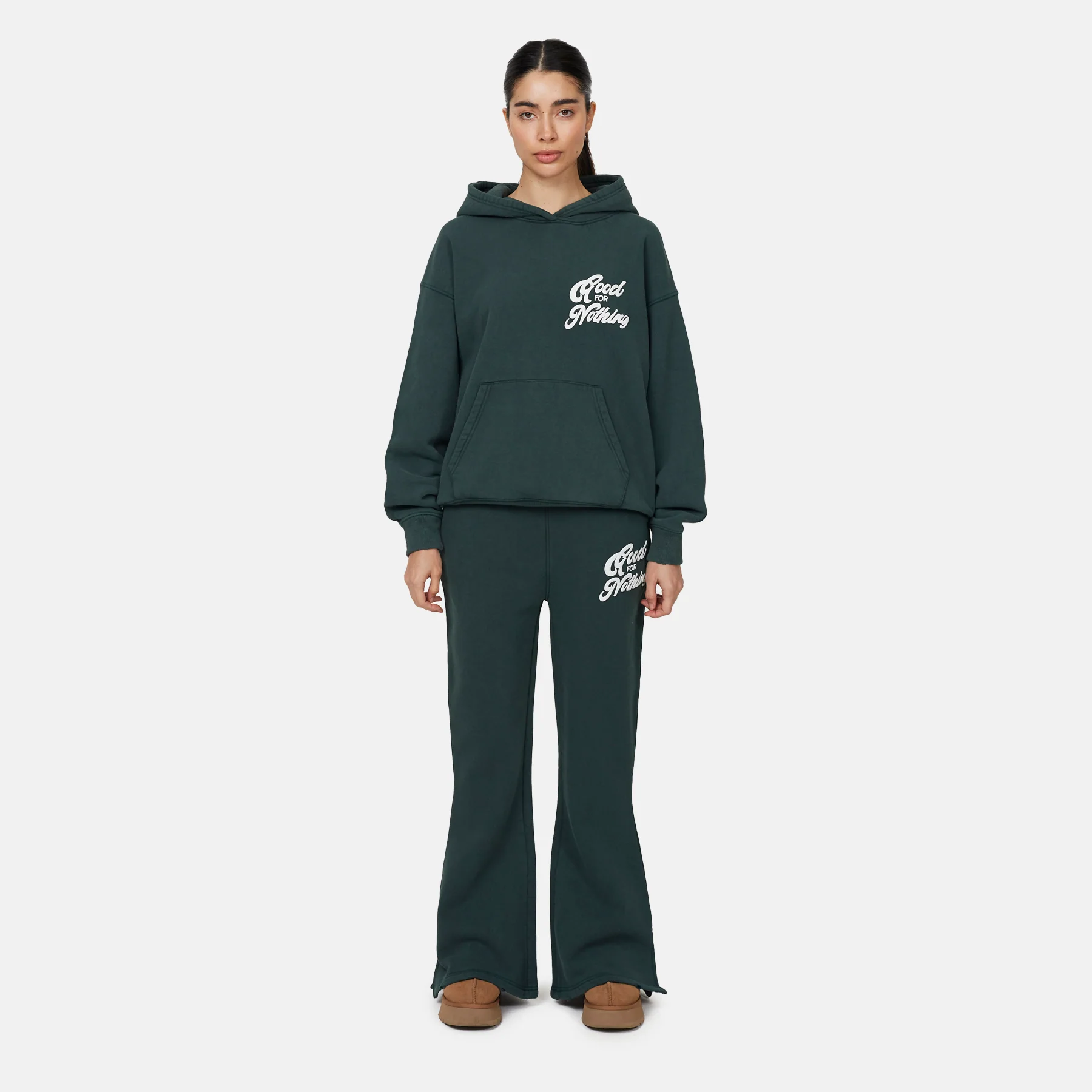 Authentic Green Hoodie - Image 3