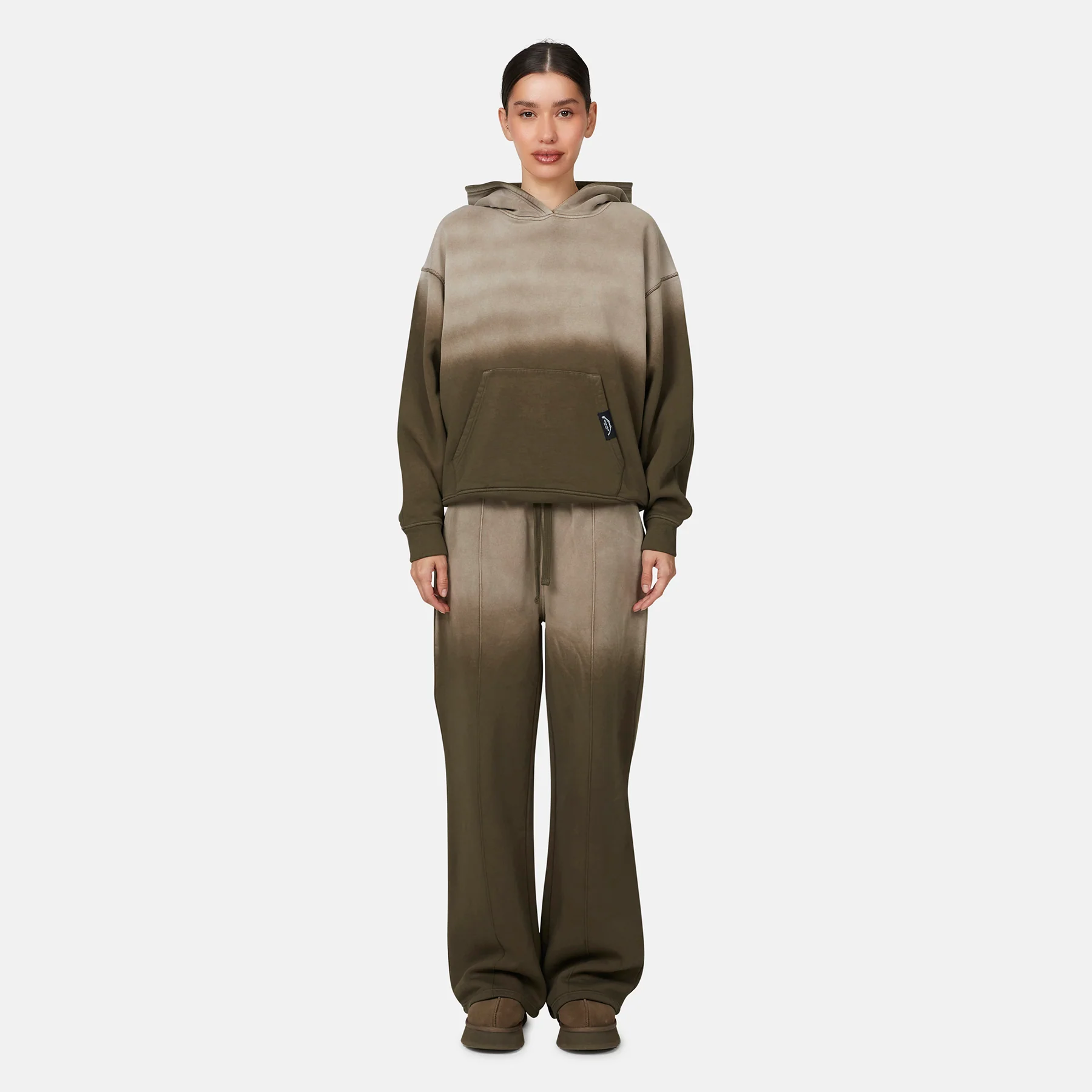 Gradient Washed Pullover Hoodie - Image 2