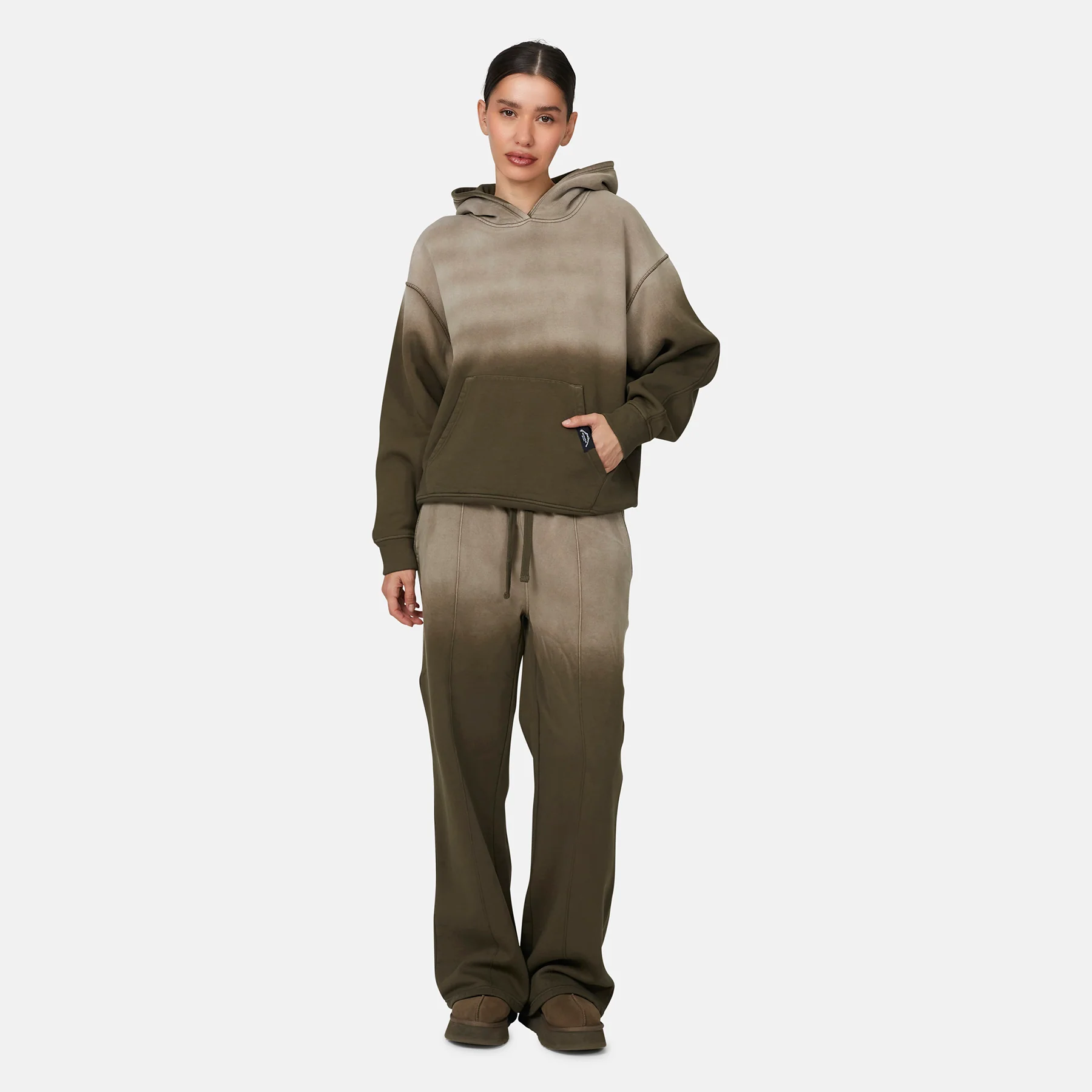 Gradient Washed Pullover Hoodie - Image 5