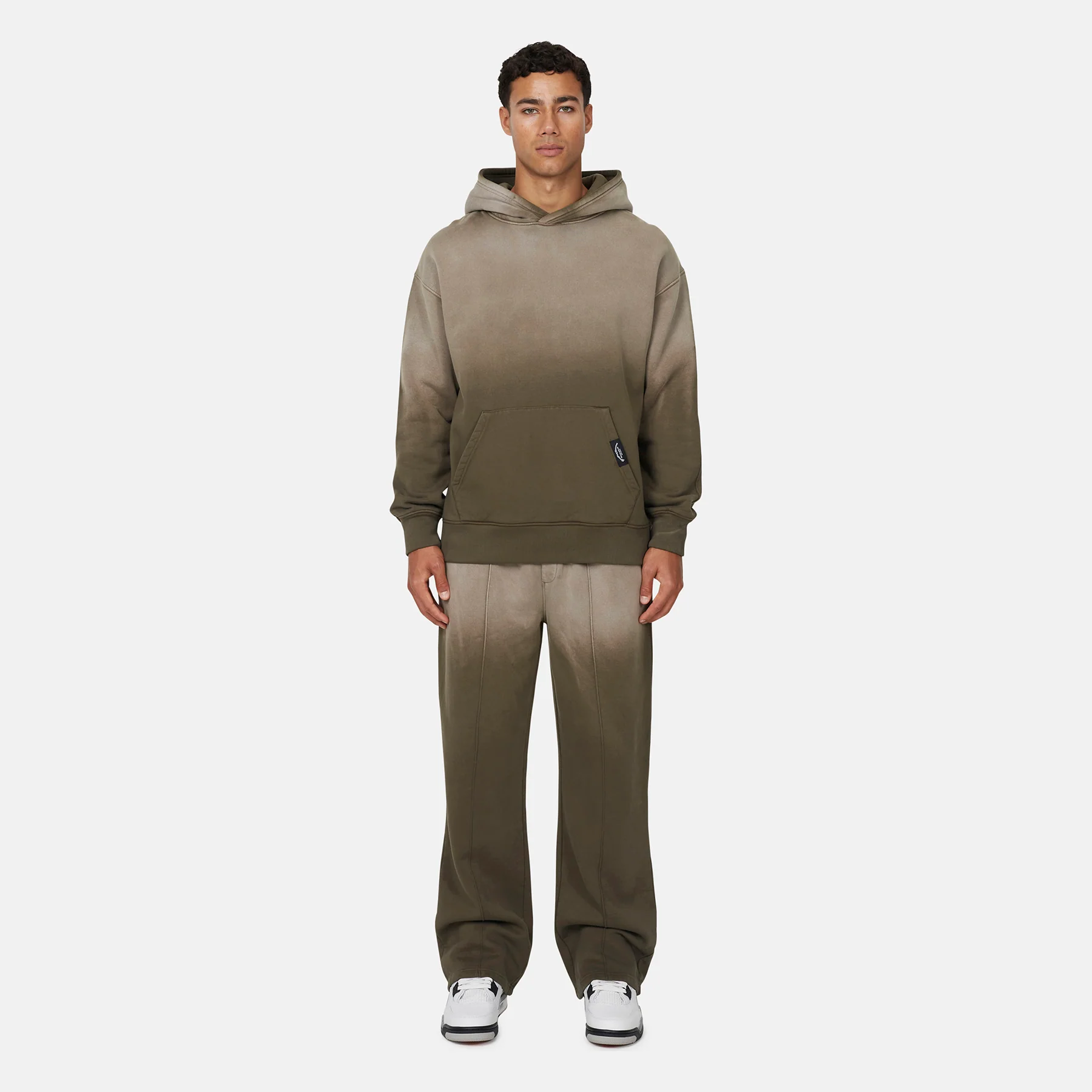 Gradient Washed Pullover Hoodie - Image 2