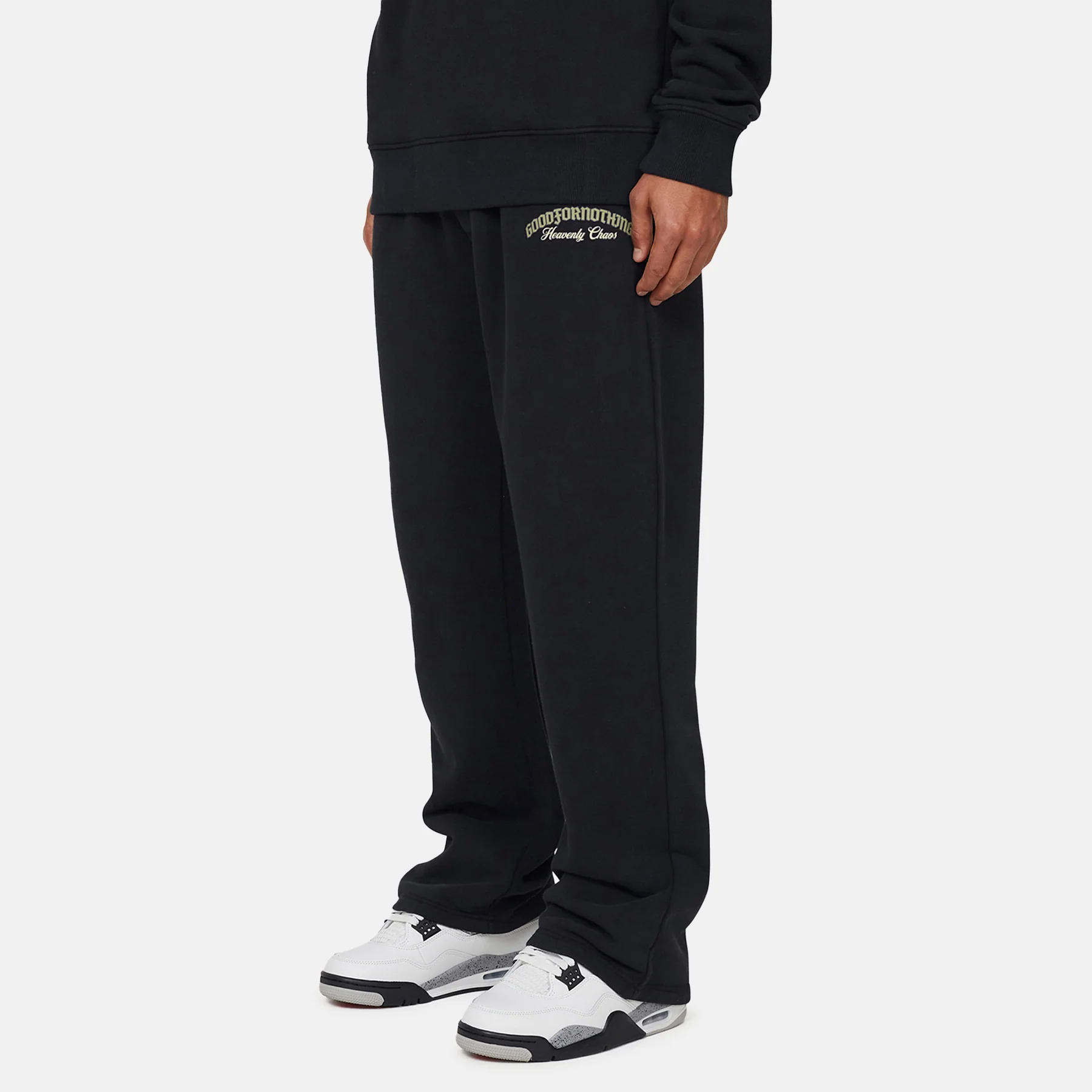 Heavenly Chaos Black Sweatpants - Image 2
