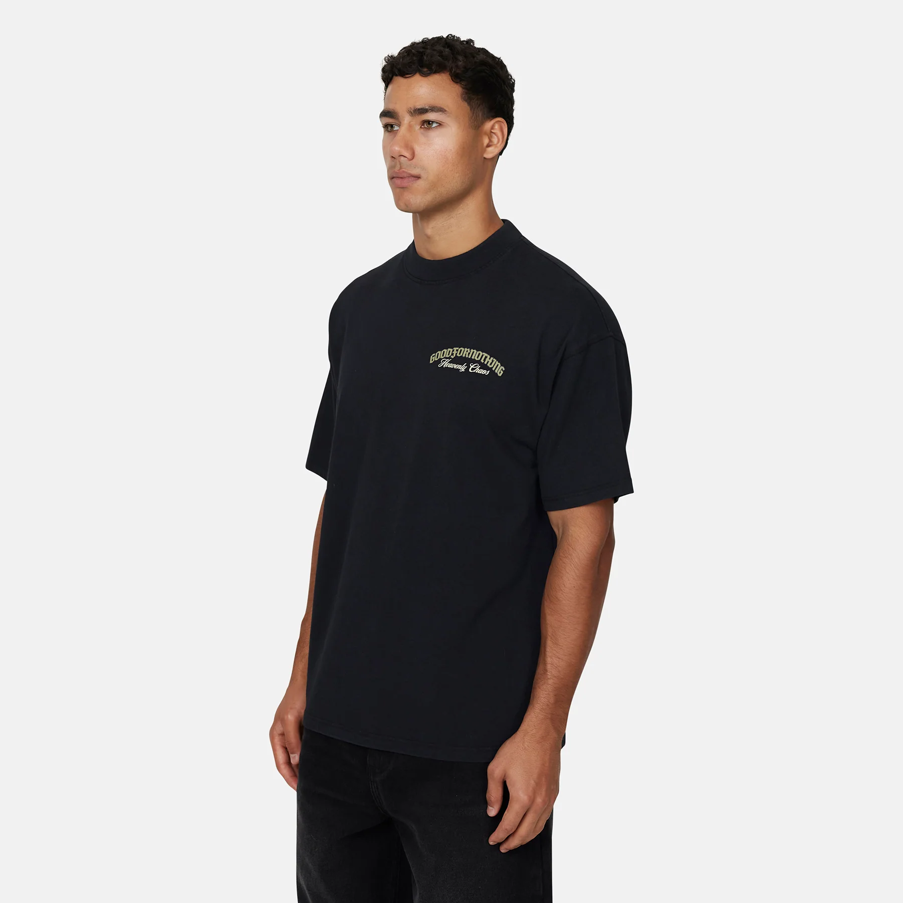 Heavenly Chaos Black T-shirt - Image 5