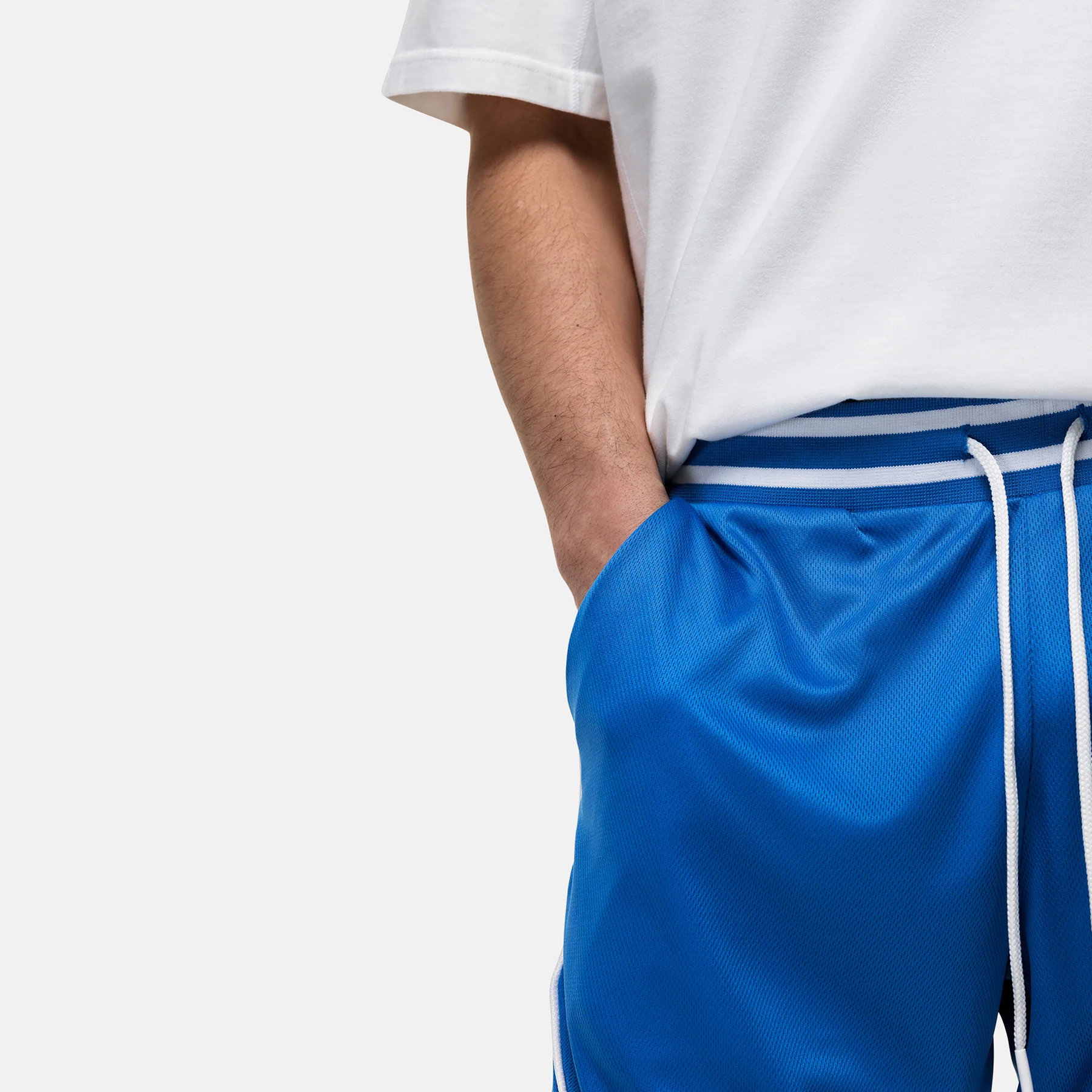 Atelier Mesh Blue Shorts - Image 4