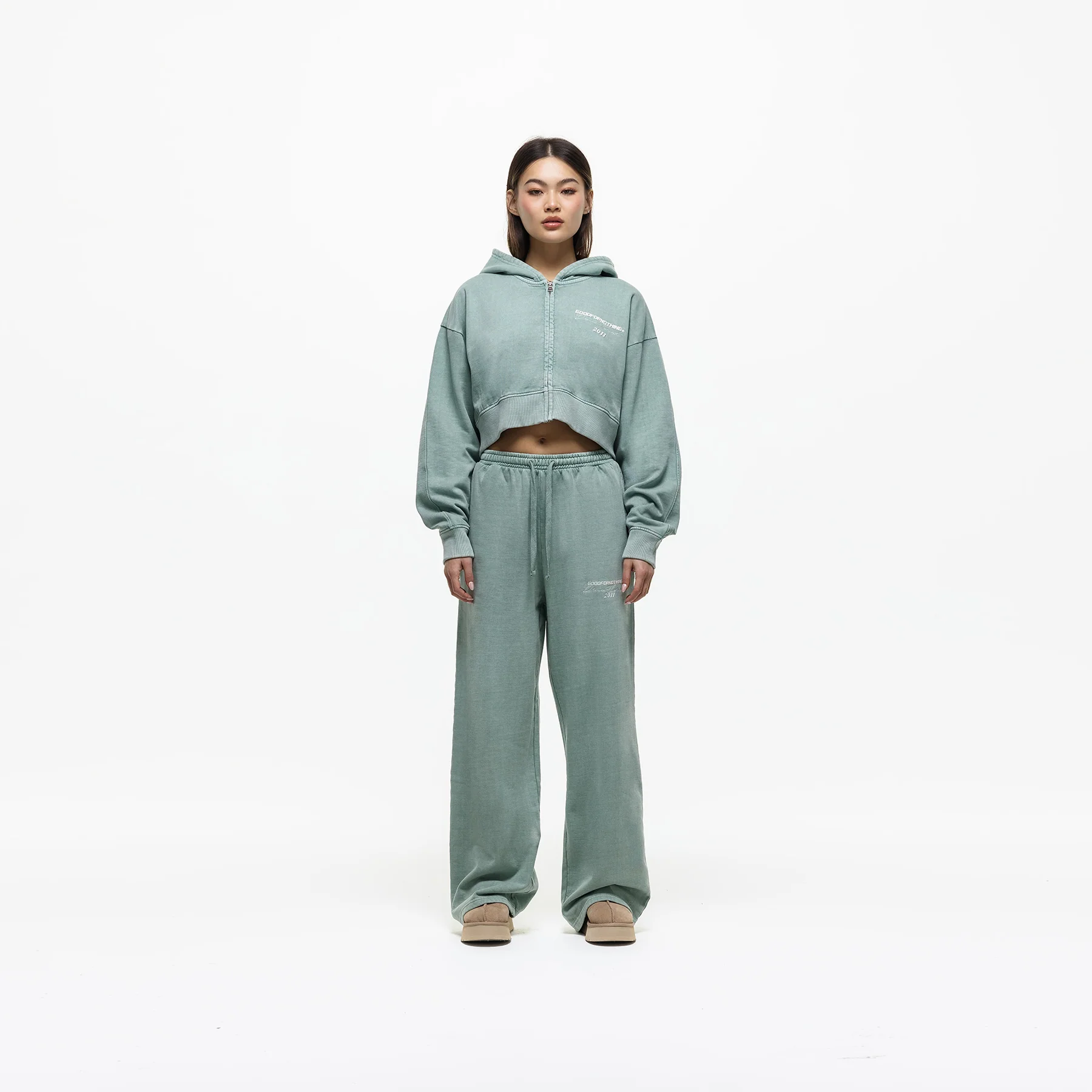 Dream Forever Washed Aqua Sweatpant (Final Sale) - Image 4