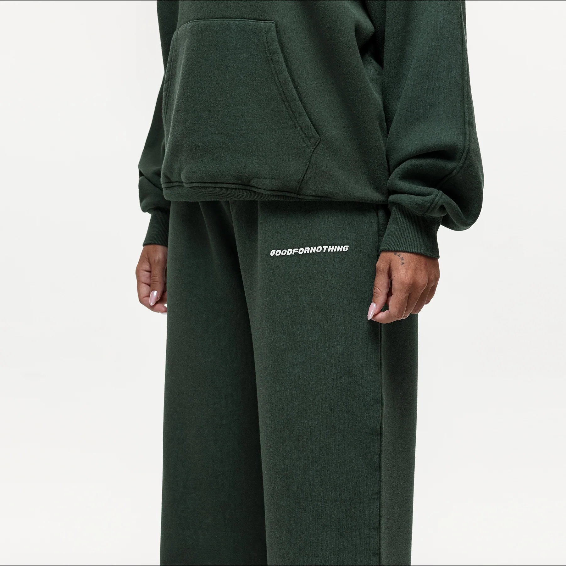 Vintage Washed Green Sweatpant - Image 3