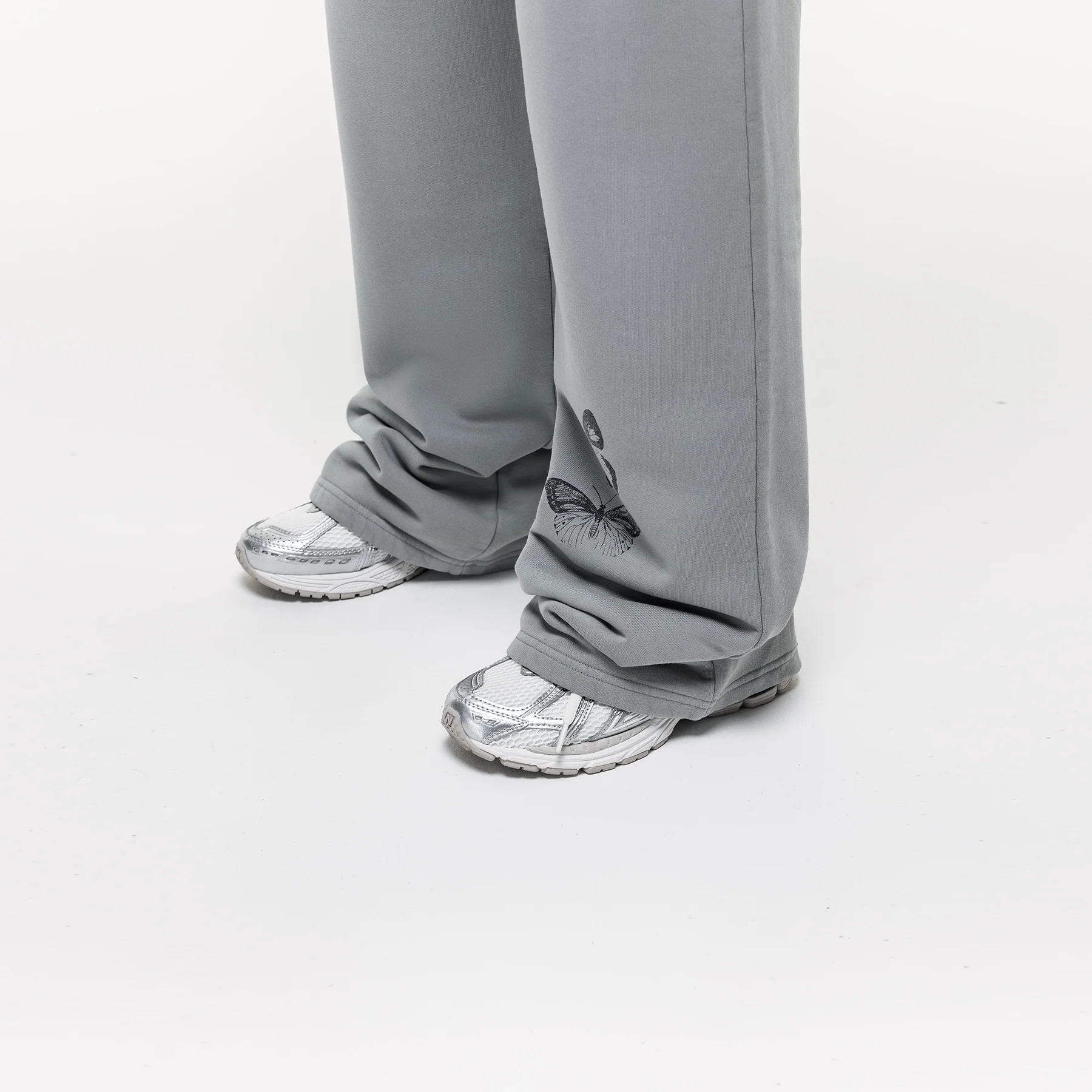 Butterfly Fade Grey Sweatpants - Image 3