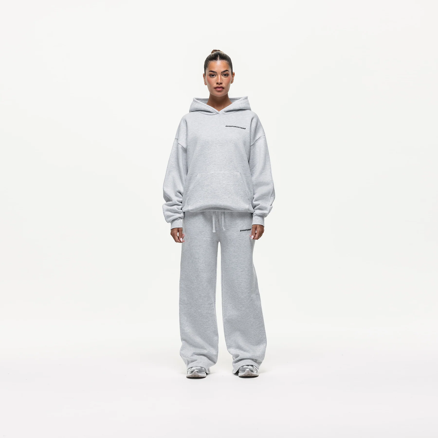Vintage Grey Marl Sweatpant - Image 3
