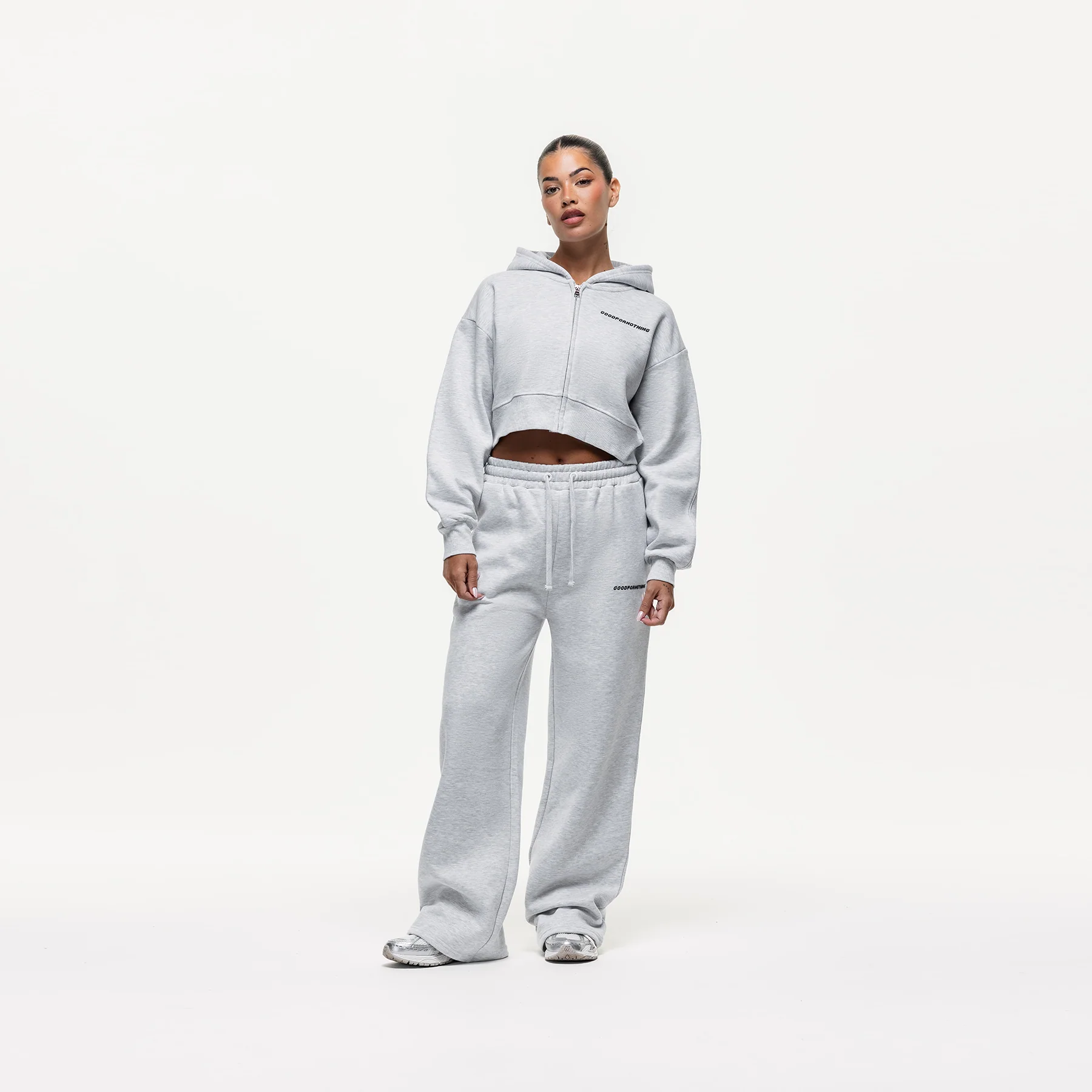 Vintage Grey Marl Sweatpant - Image 4