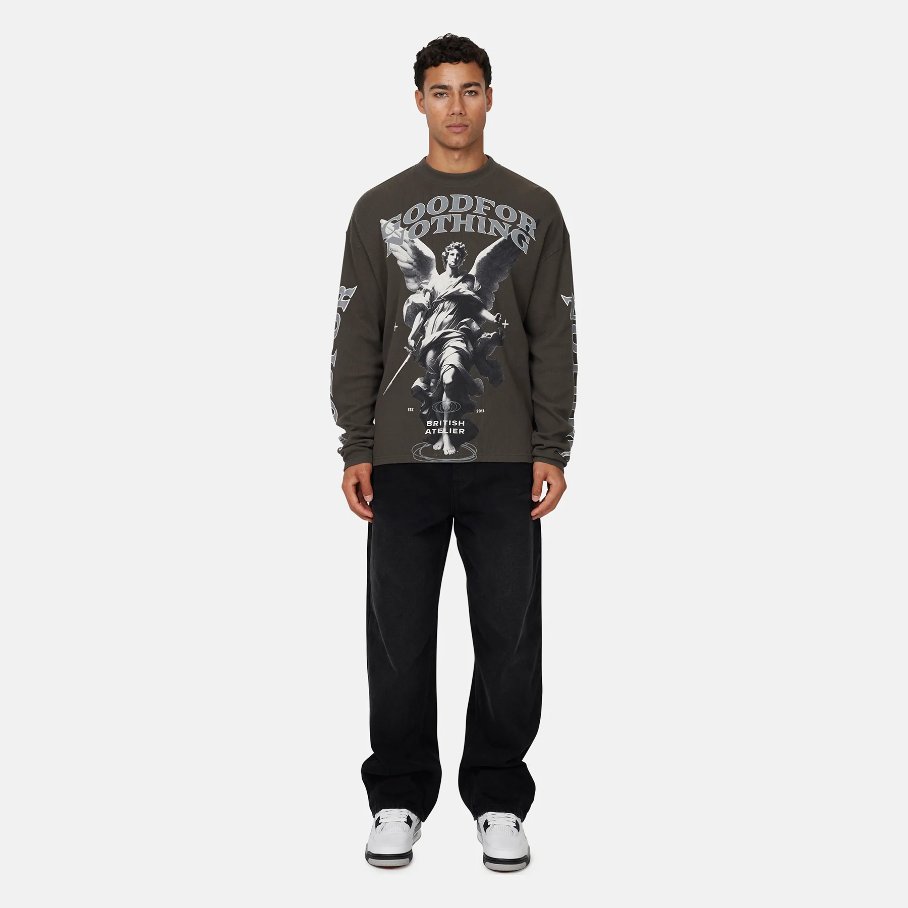 Awakening Waffle Khaki Longsleeve - Image 4