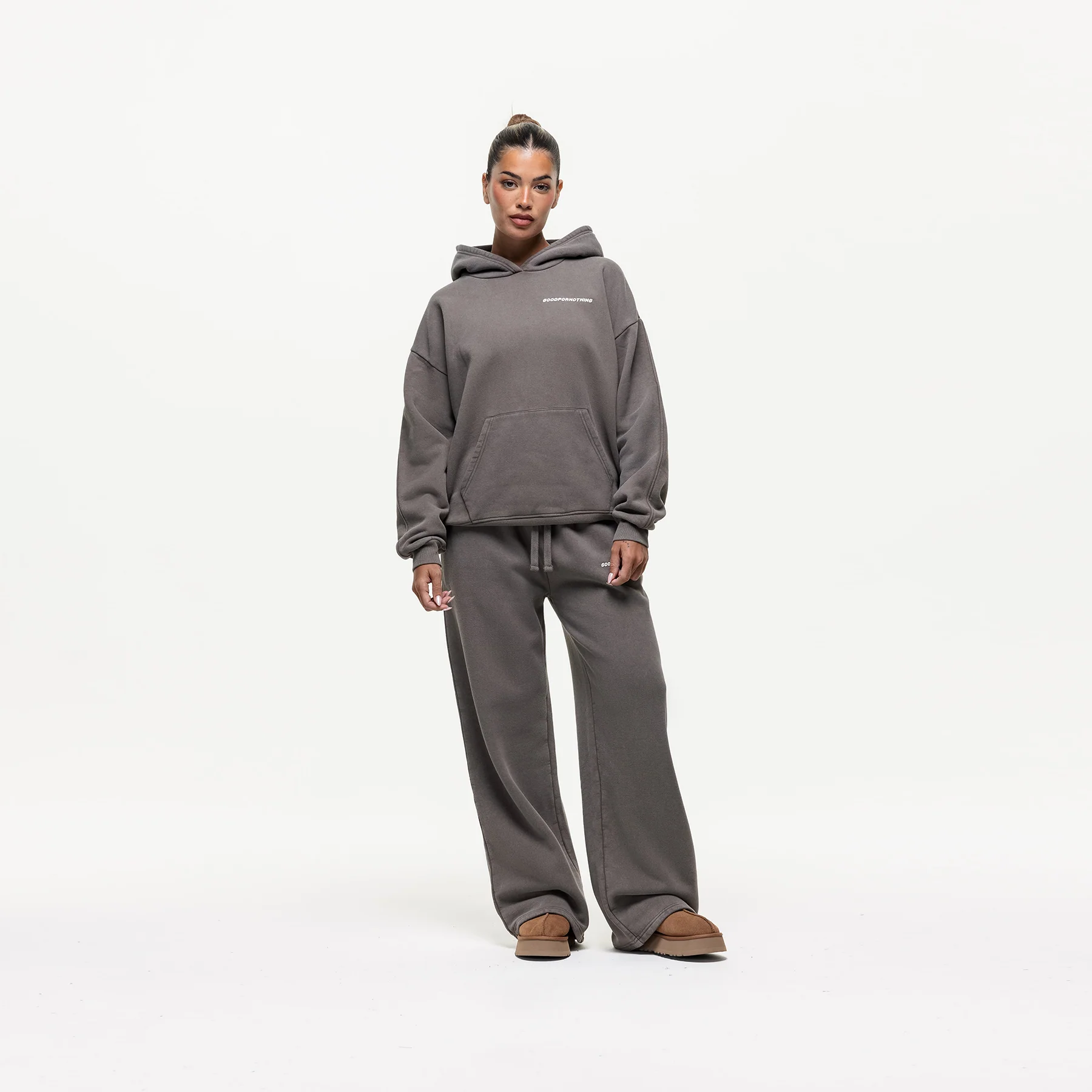 Vintage Washed Walnut Hoodie - Image 5
