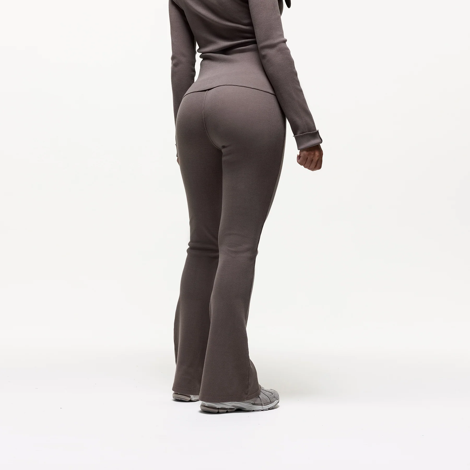 Ridge Taupe Flared Legging - Image 3