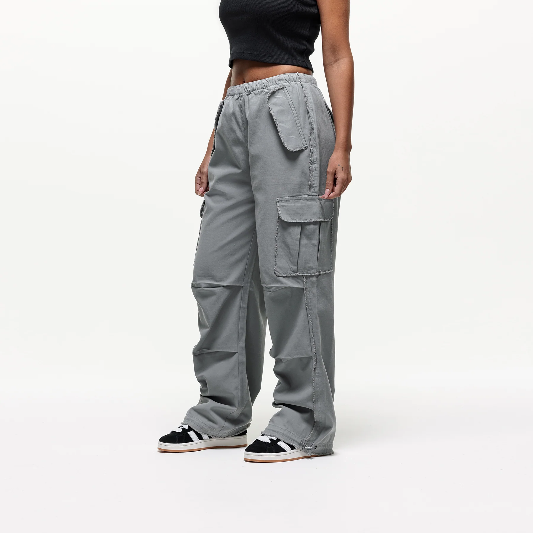 Distressed Sage Cargo Pants (Final Sale) - Image 5