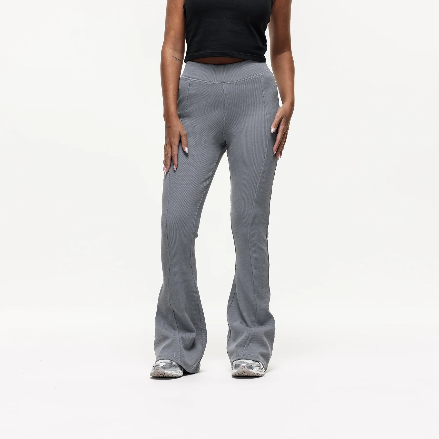 Contour Acid Wash Grey Legging - Image 3