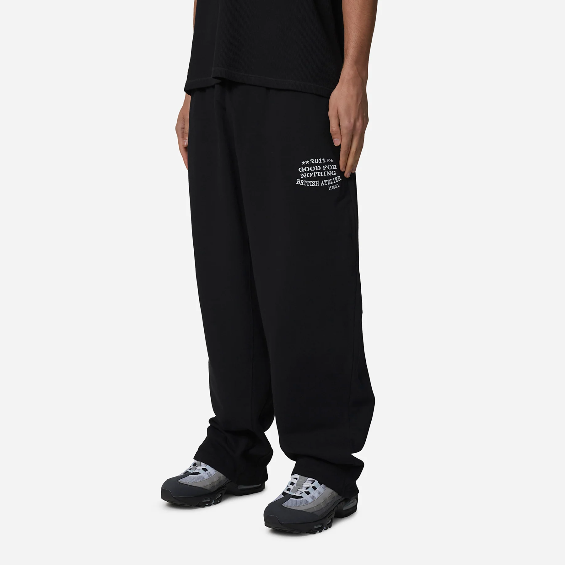 Icarus Black Sweatpants - Image 2