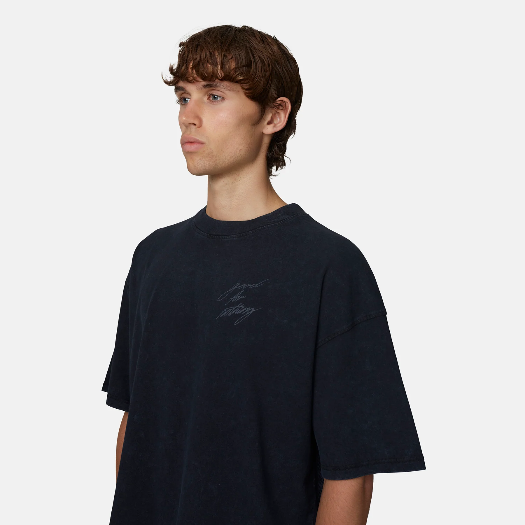 Fragment Butterfly Washed Black T-shirt - Image 3