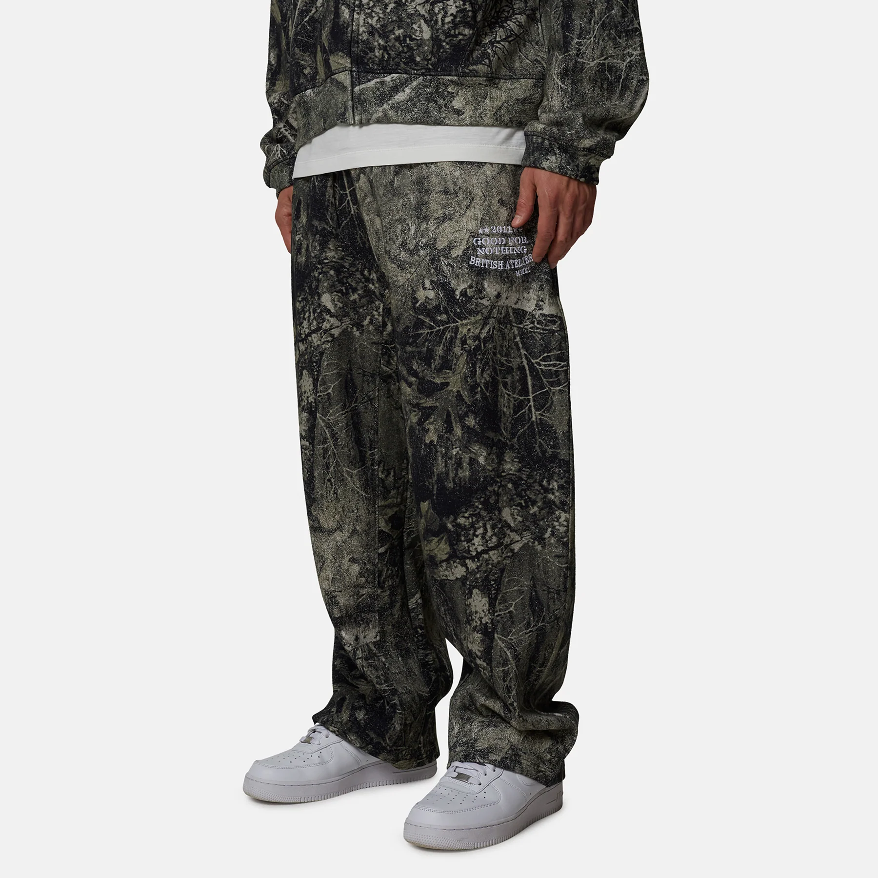 Icarus Camo Green Sweatpants - Image 2