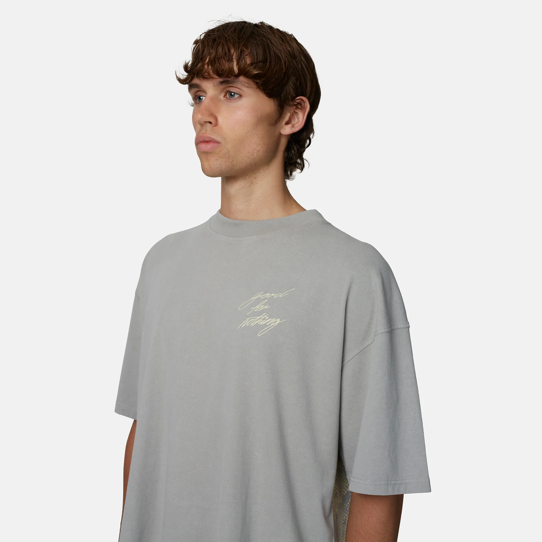 Fragment Butterfly Washed Grey T-shirt - Image 3