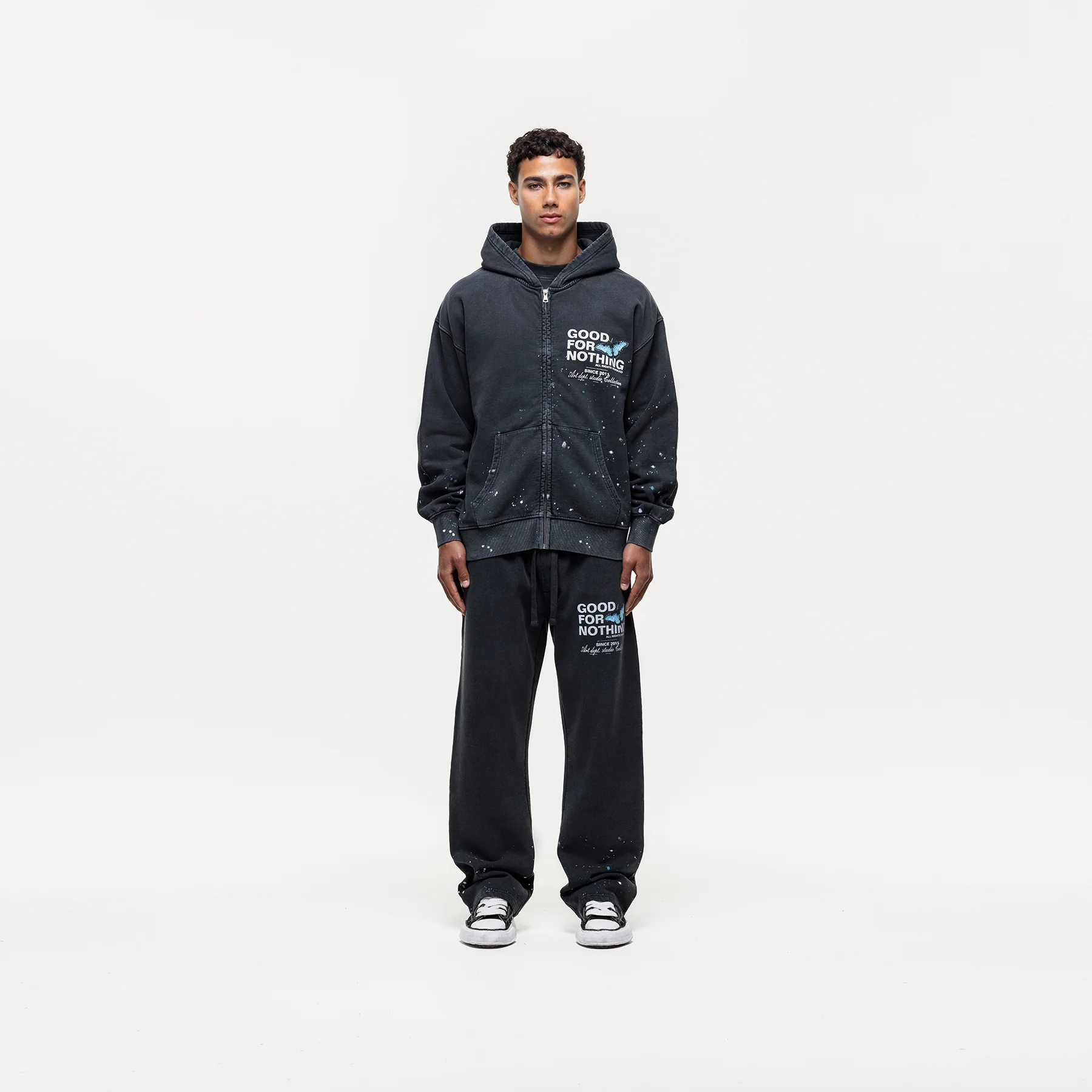 Studio Butterfly Washed Sweatpants - Image 3