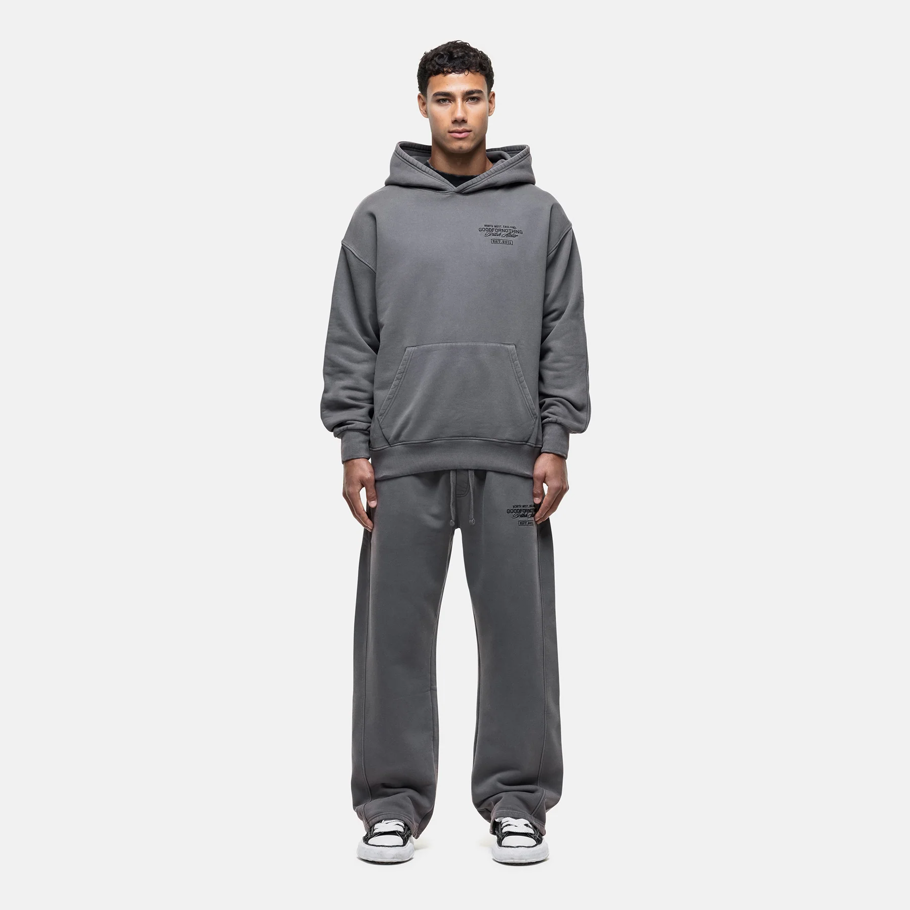 Atelier Washed Grey Sweatpants - Image 5