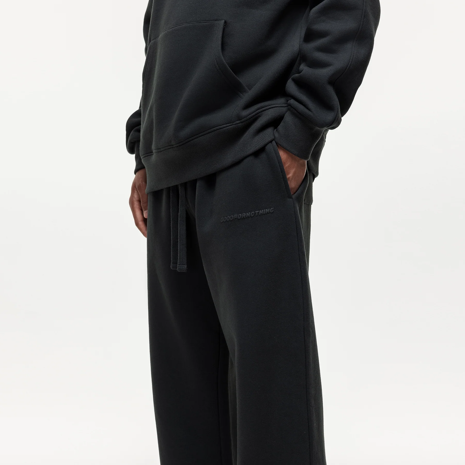 Vintage Onyx Black Sweatpants - Image 3