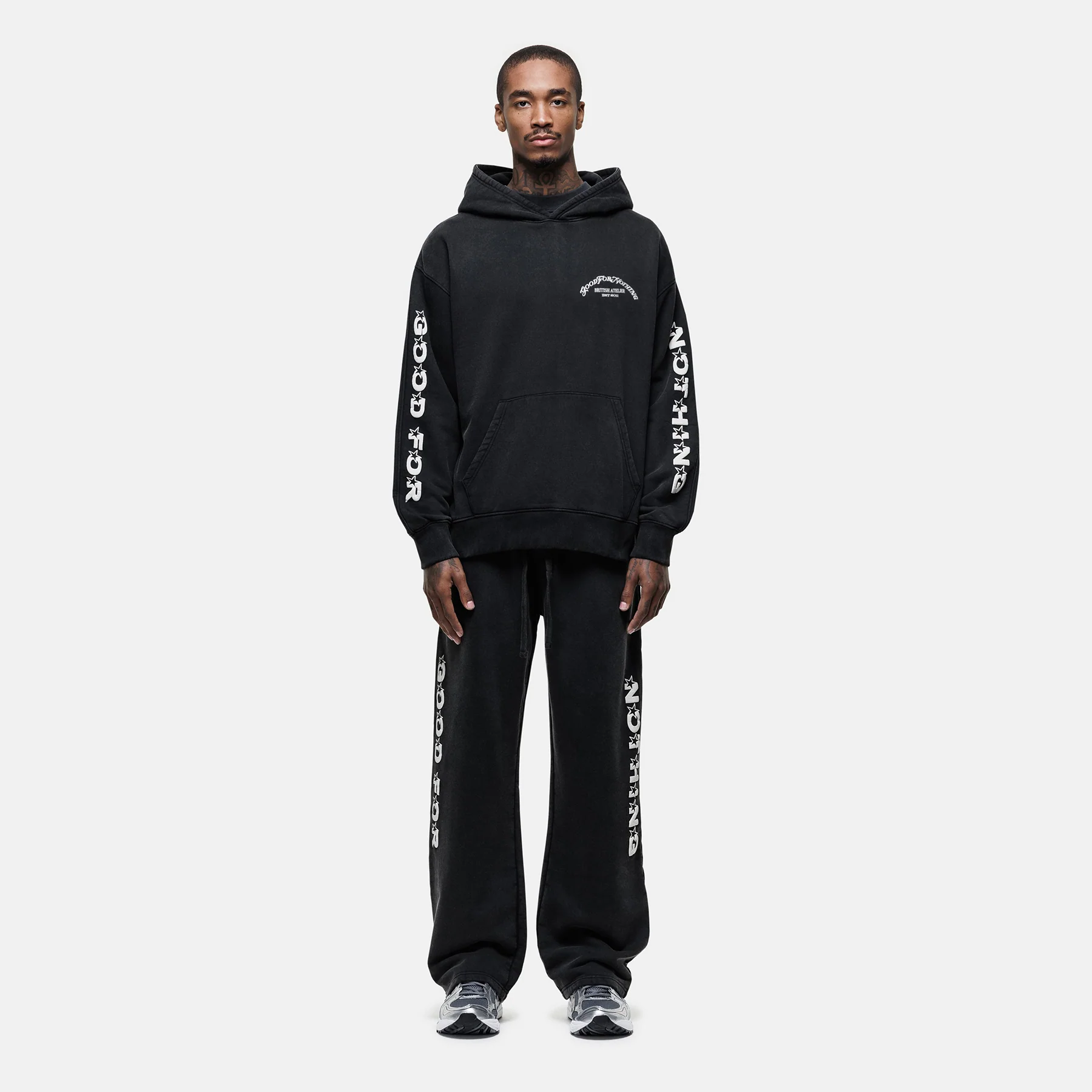 Liberty Washed  Black Sweatpant - Image 4