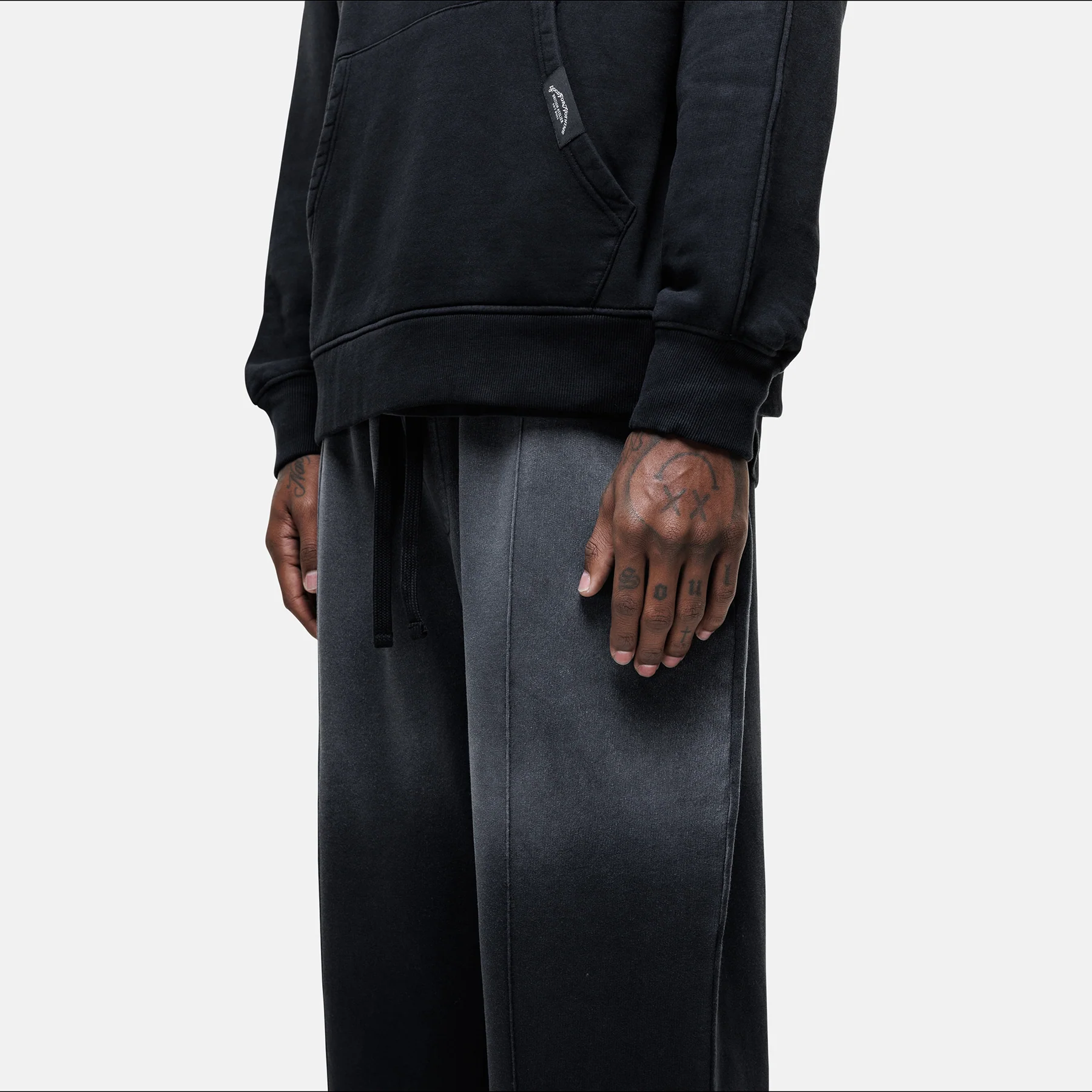 Nebraska Faded Black Jogger - Image 4