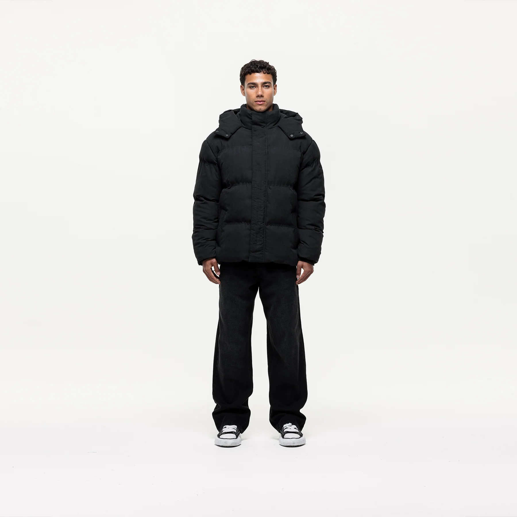 Adapt Black Puffer Coat - Image 5