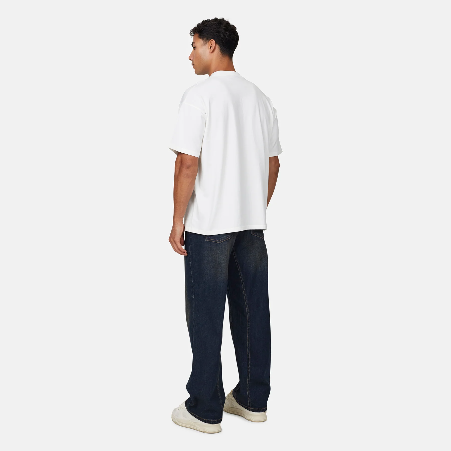 Heavy Indigo Blue Denim Jeans - Image 6