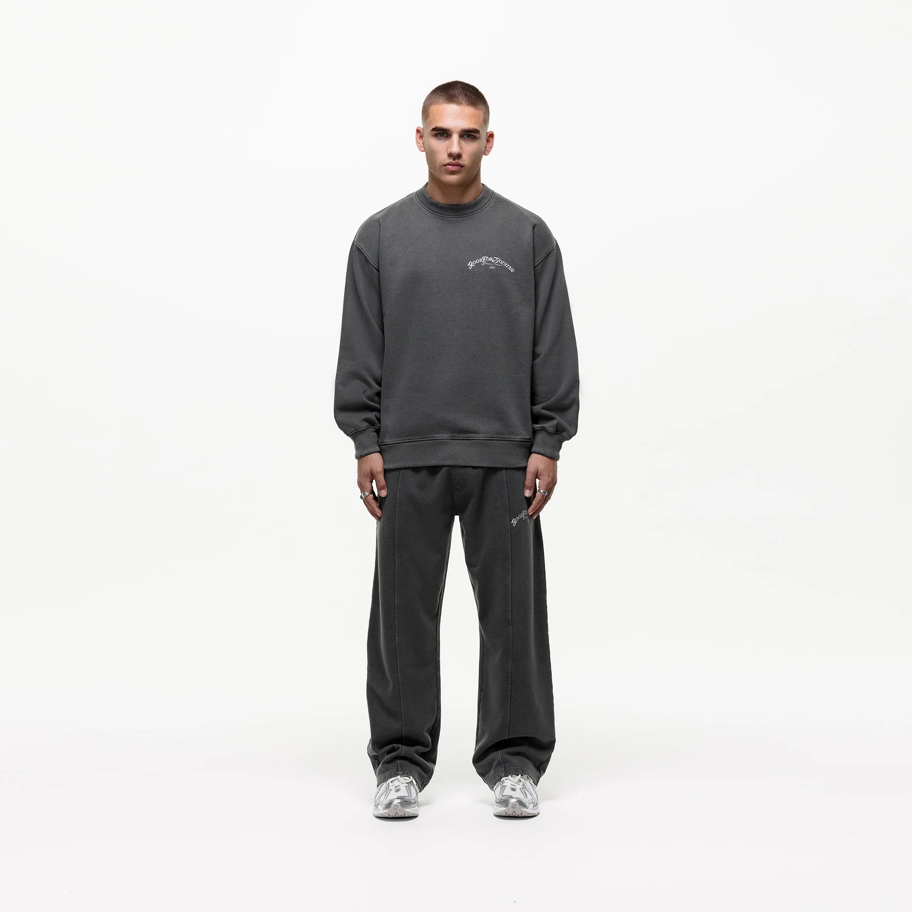 Destination Washed Grey Sweatshirt - Image 3