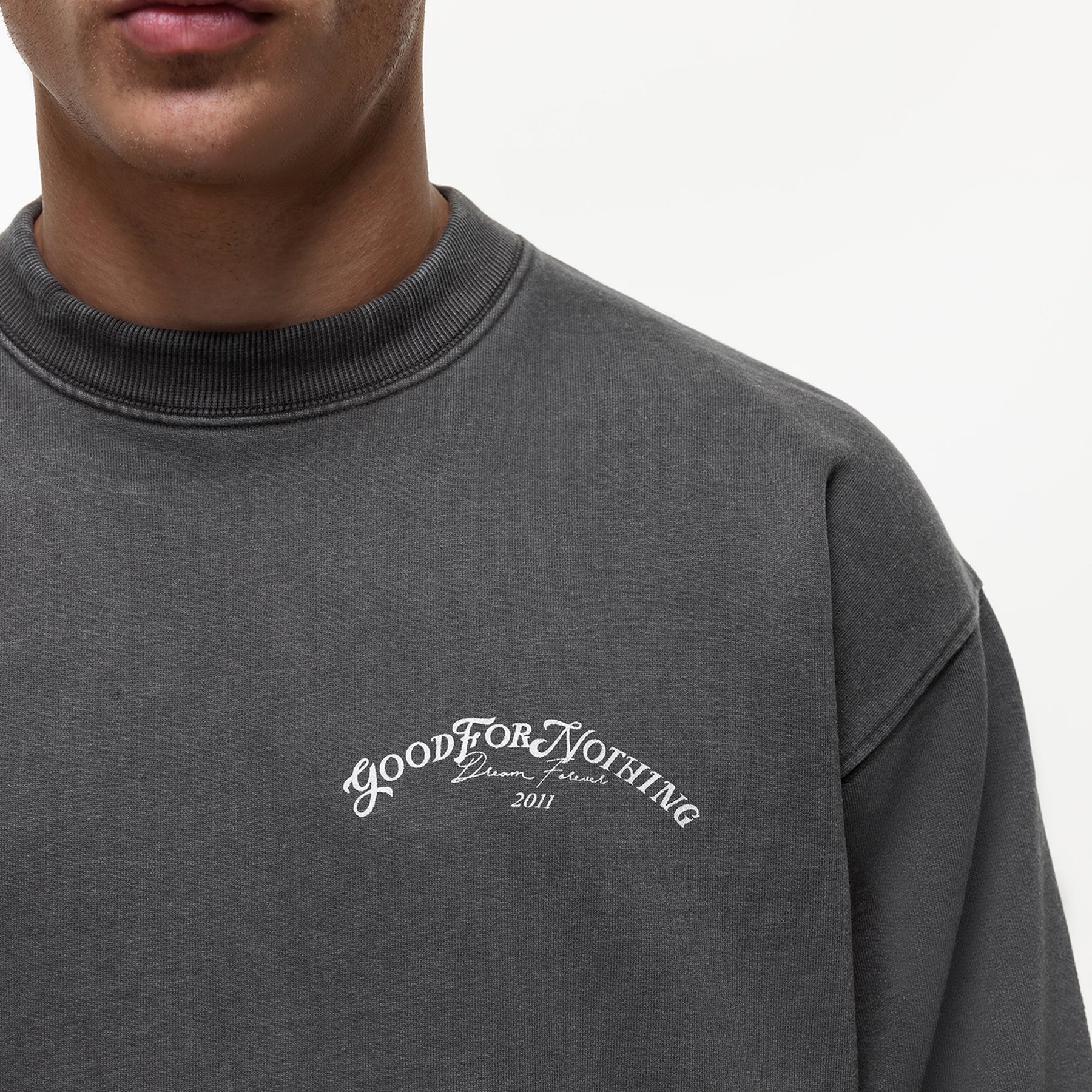 Destination Washed Grey Sweatshirt - Image 4