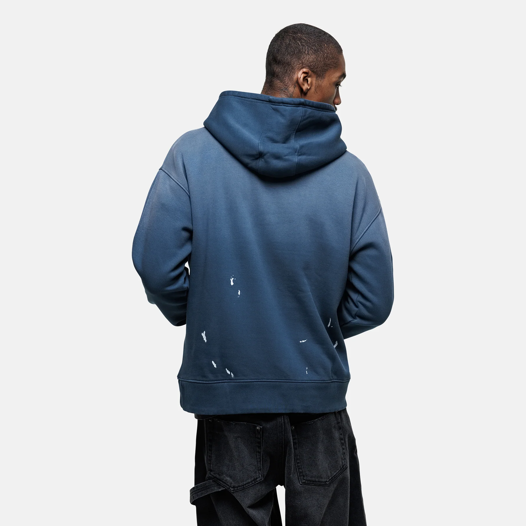 Abrade Gradient Blue Hoodie - Image 3