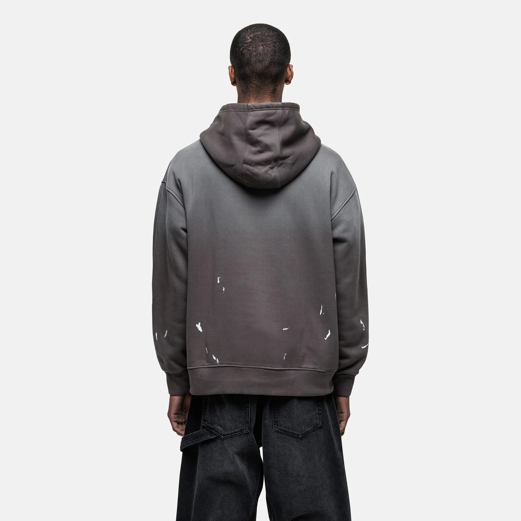 Abrade Gradient Taupe Hoodie - Image 2