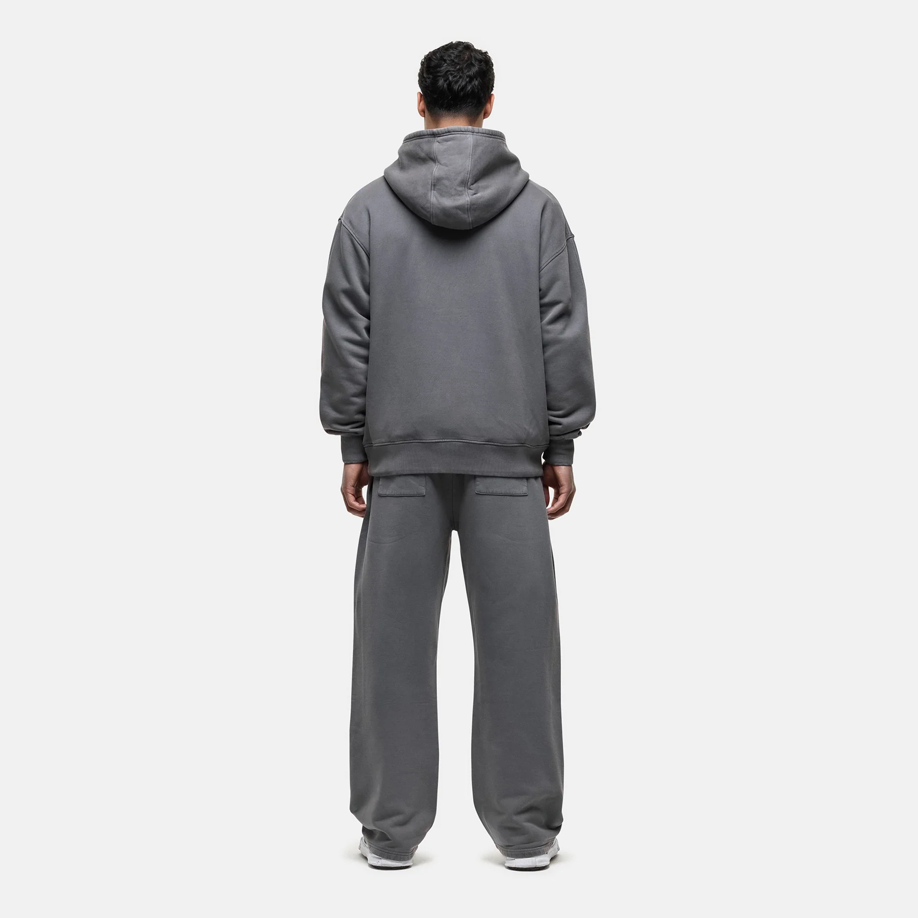 Atelier Washed Grey Hoodie - Image 5