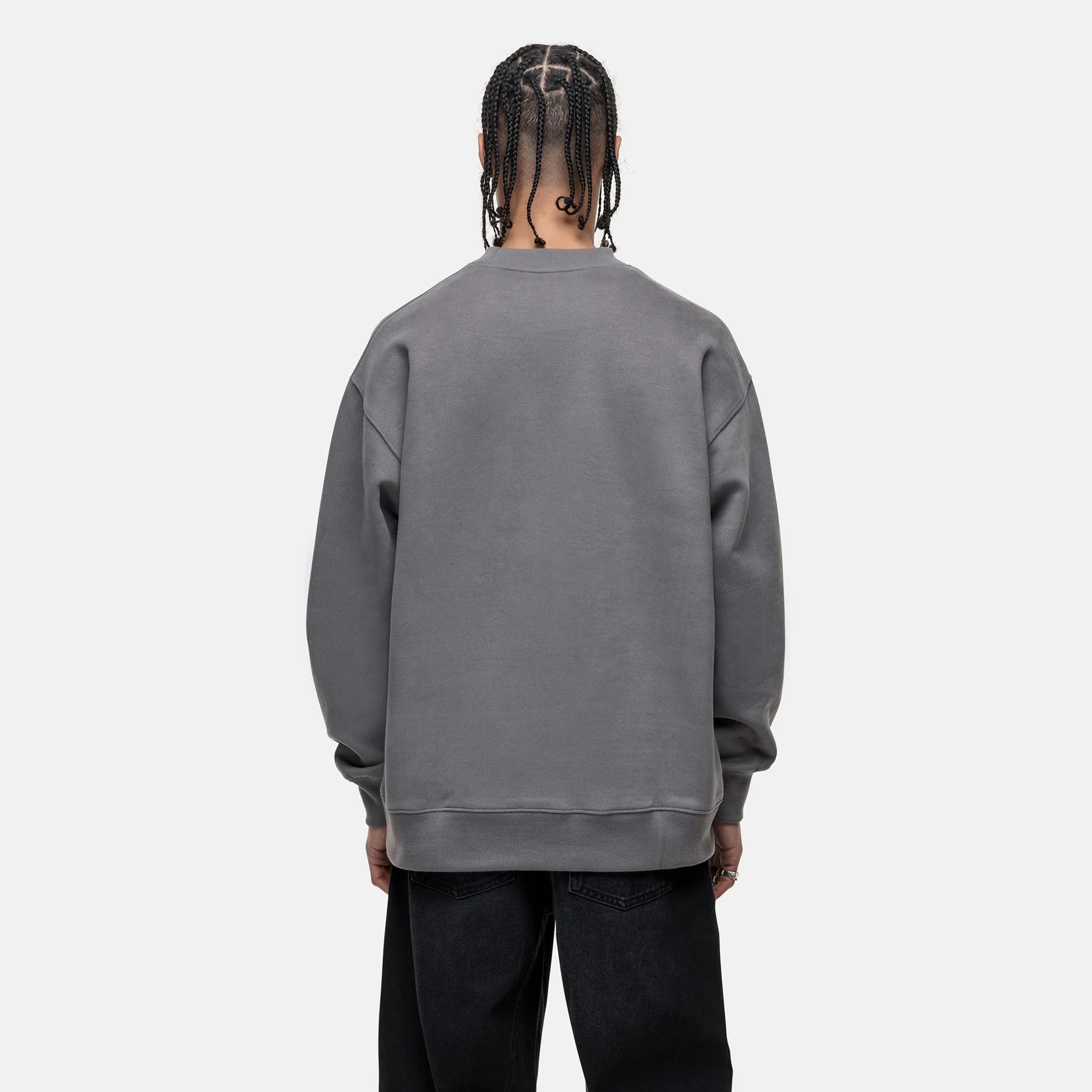 Creative Grey Sweatshirt - Image 4