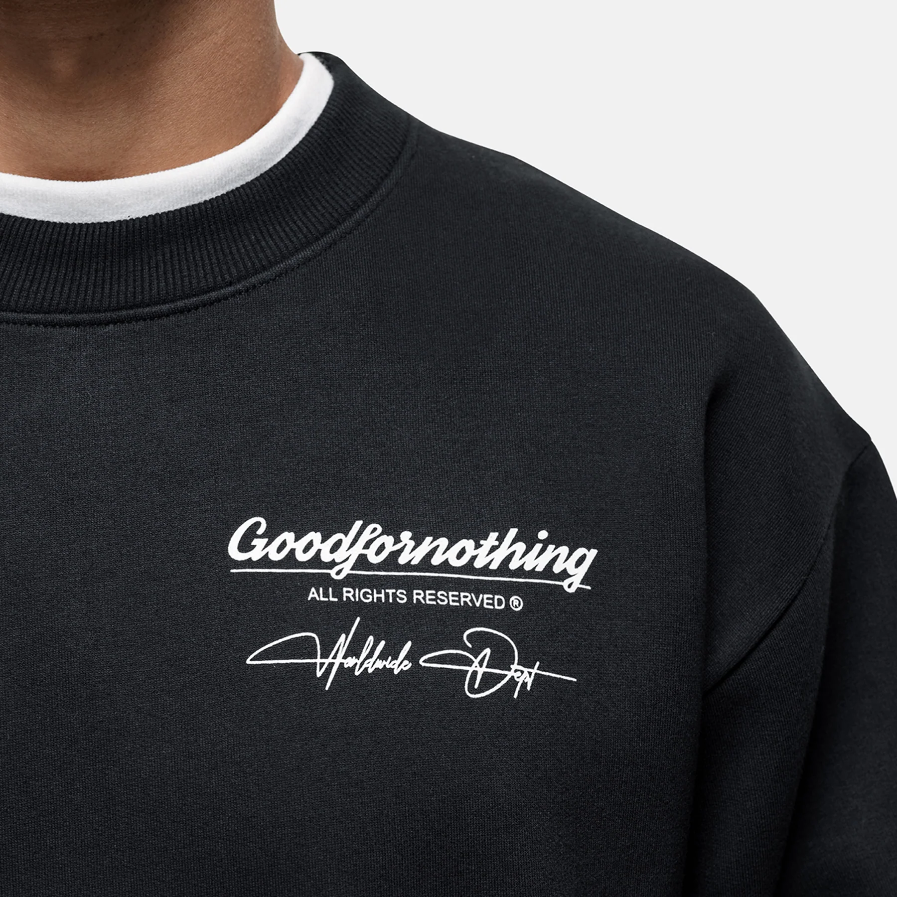 Cult Butterfly Black Sweatshirt - Image 3