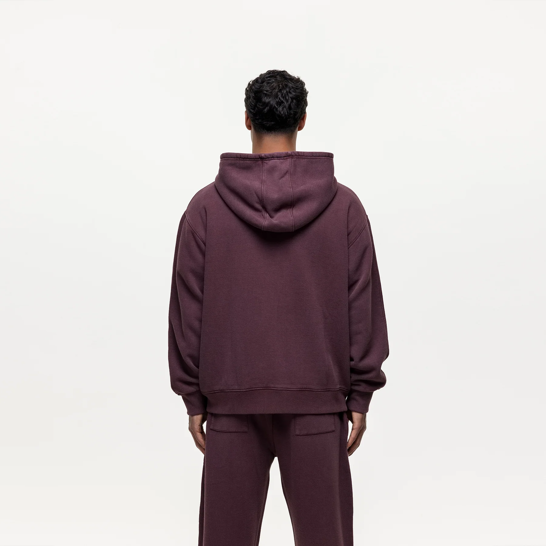 Vintage Washed Huckleberry Zip Hoodie - Image 3