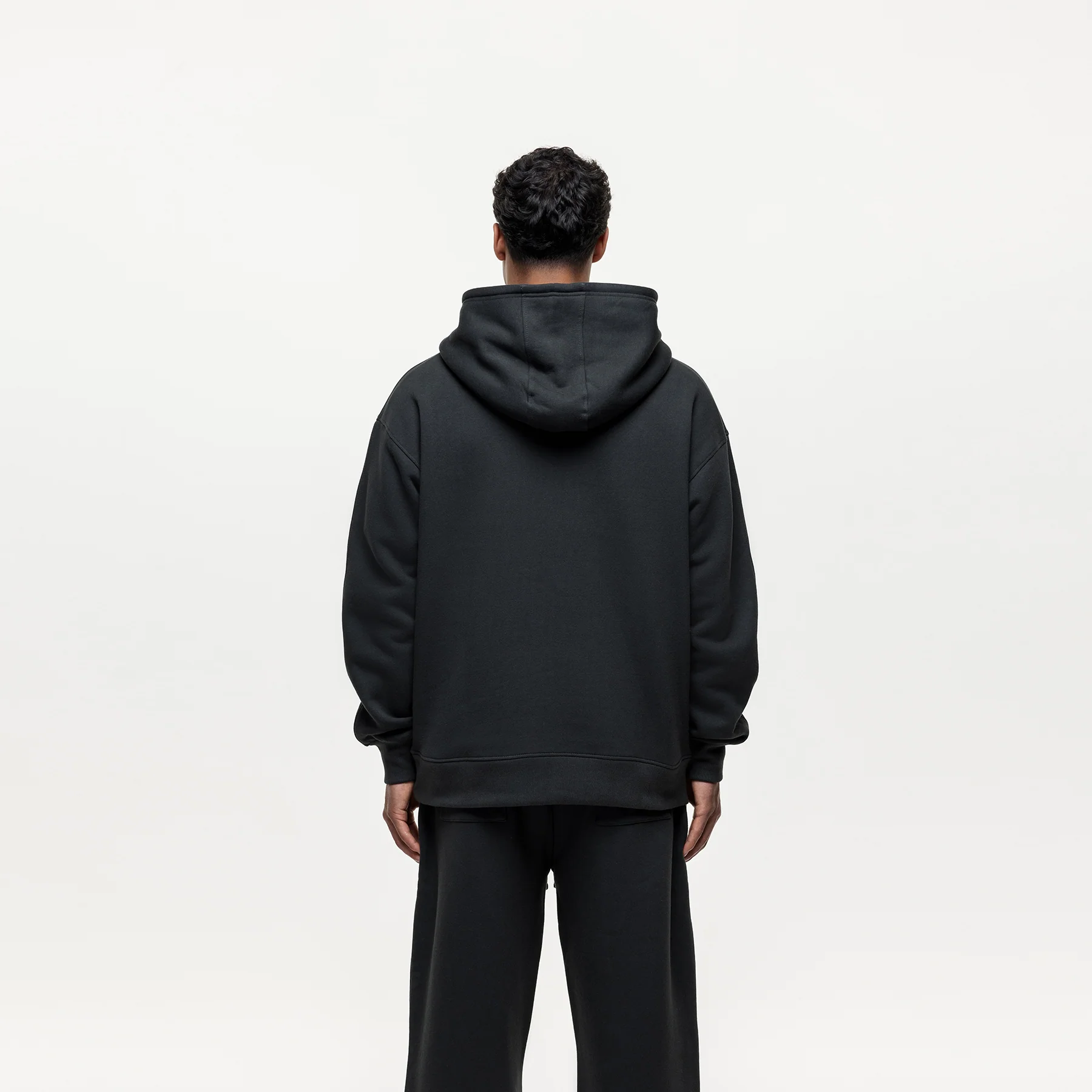 Vintage Onyx Black Hoodie - Image 3