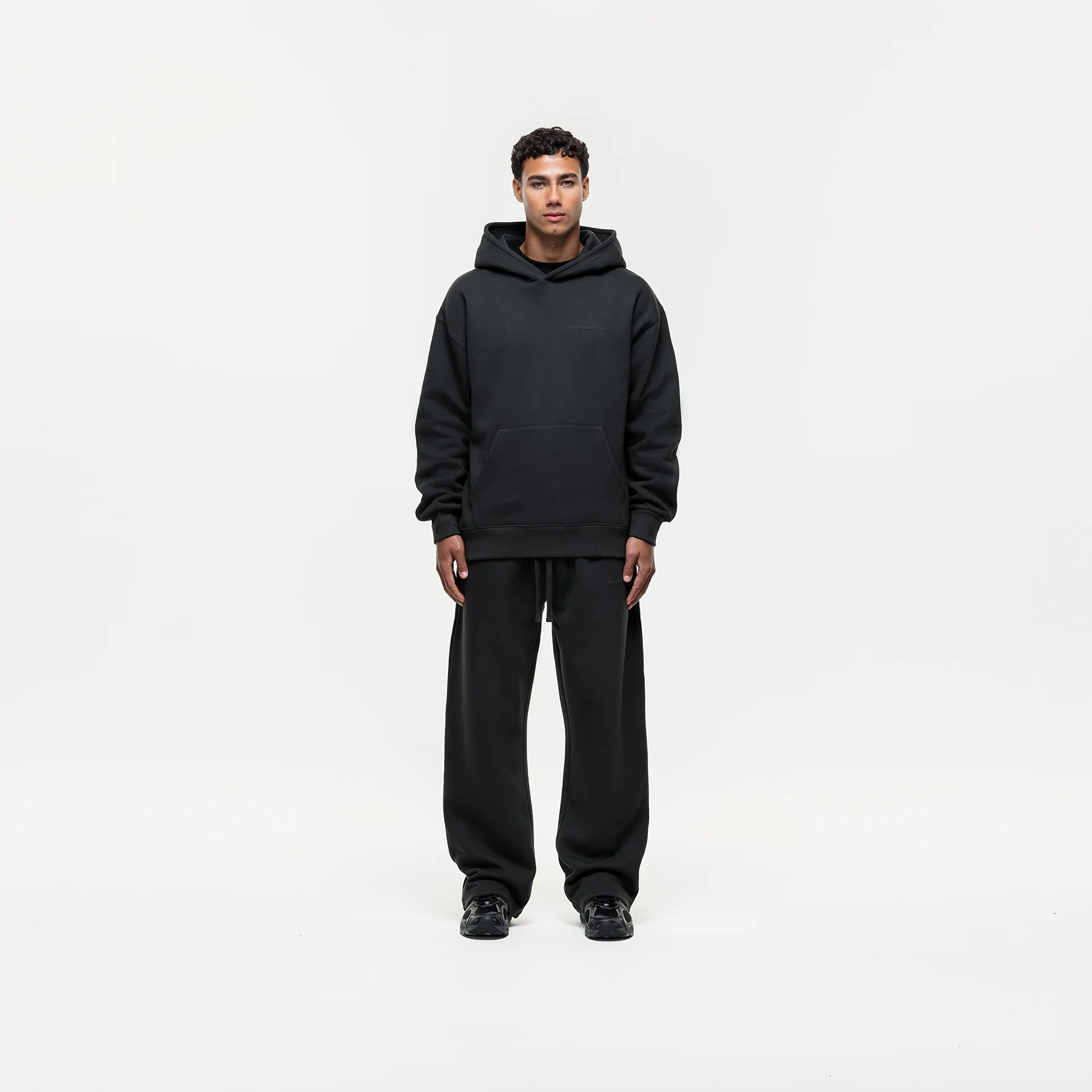 Vintage Onyx Black Hoodie - Image 4