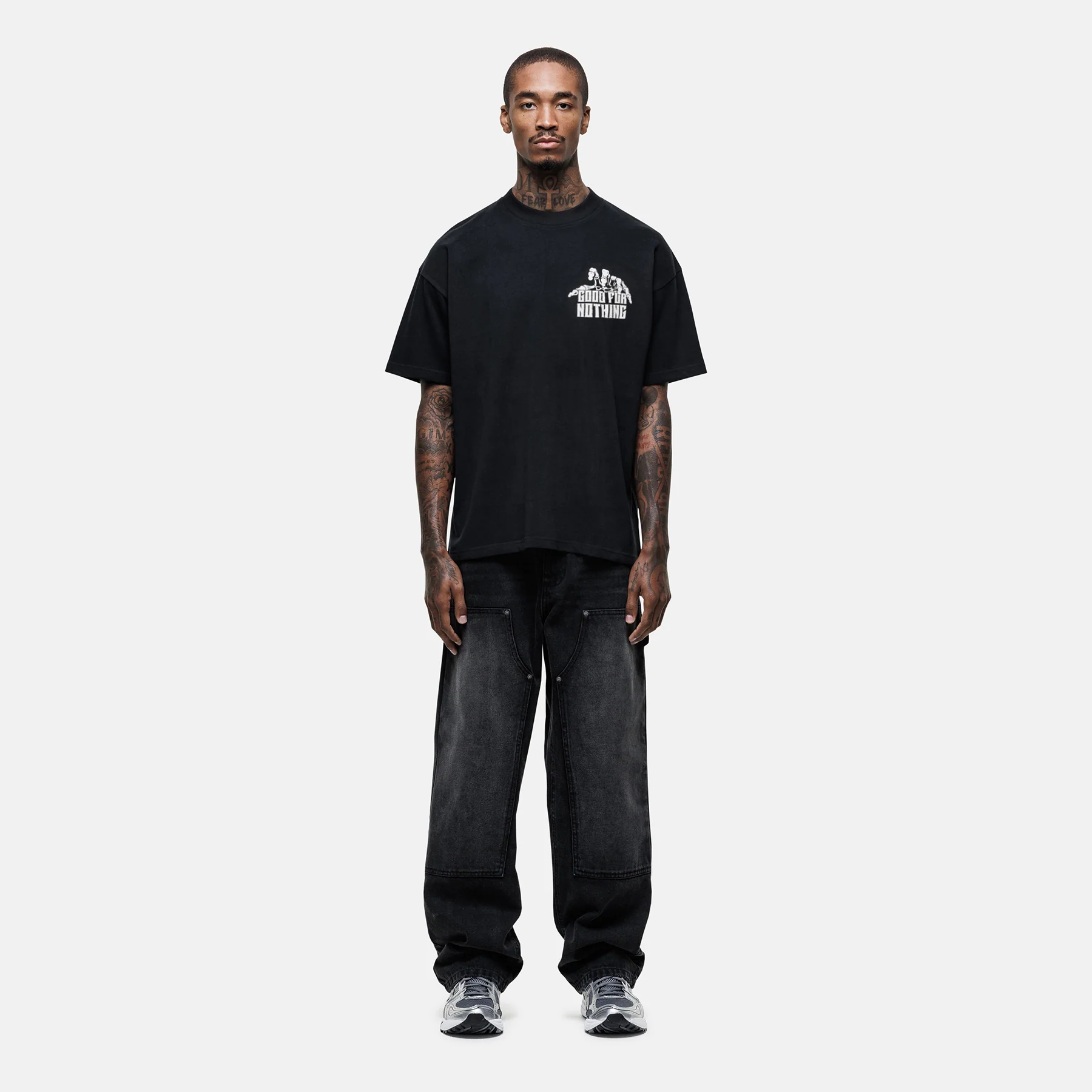 Eternal Skeleton Black T-shirt - Image 3