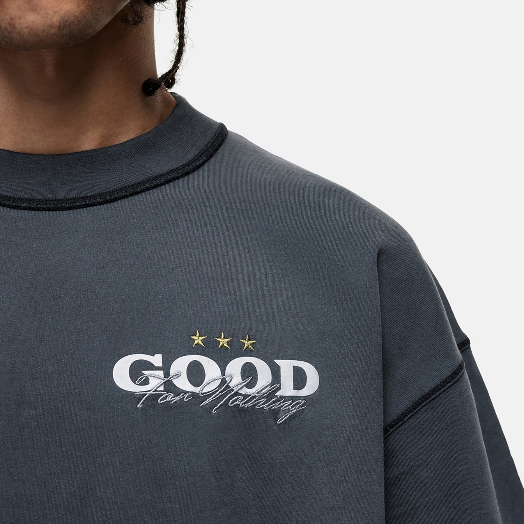 Alaska Gradient Black T-shirt - Image 3