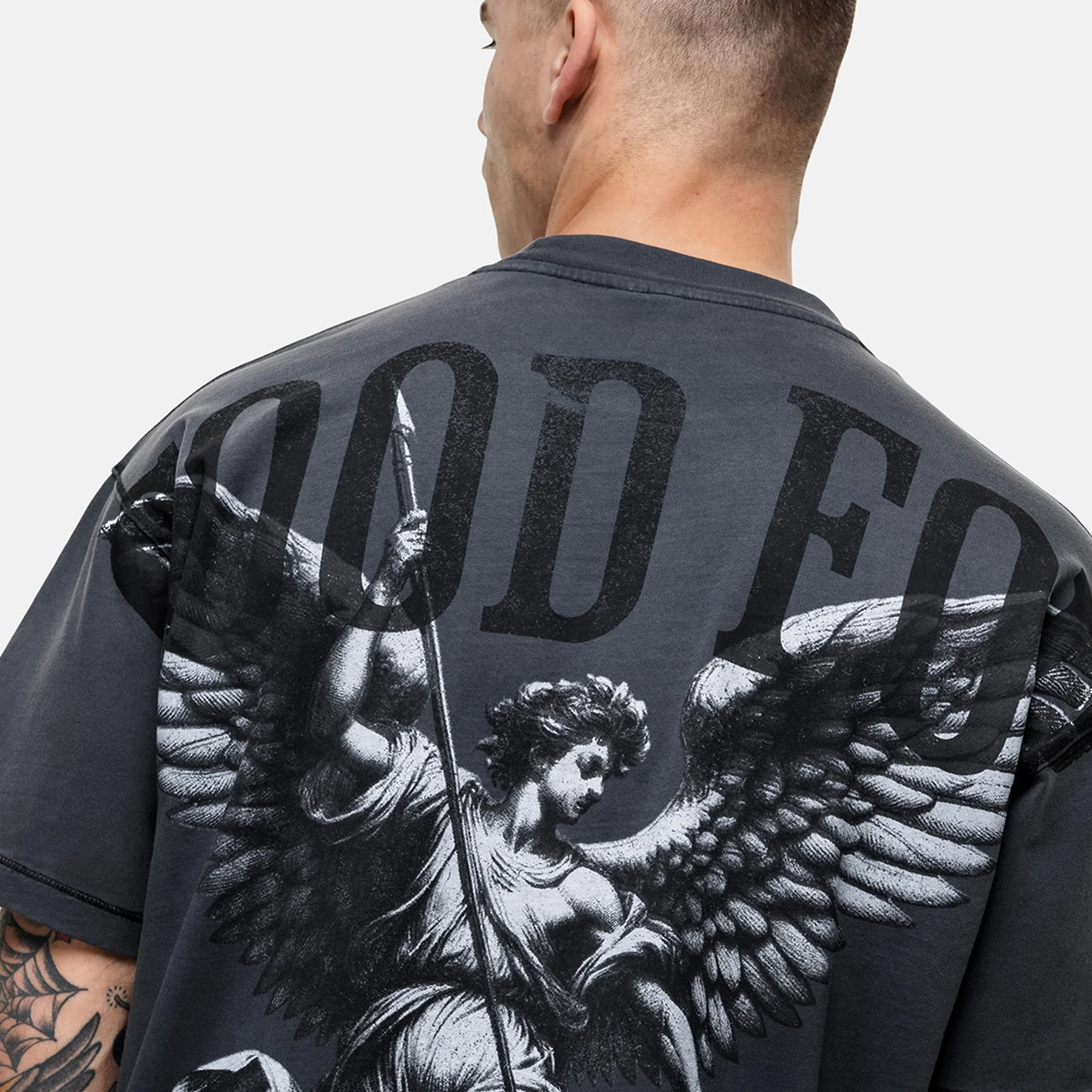 Revival Gradient Black T-shirt - Image 3